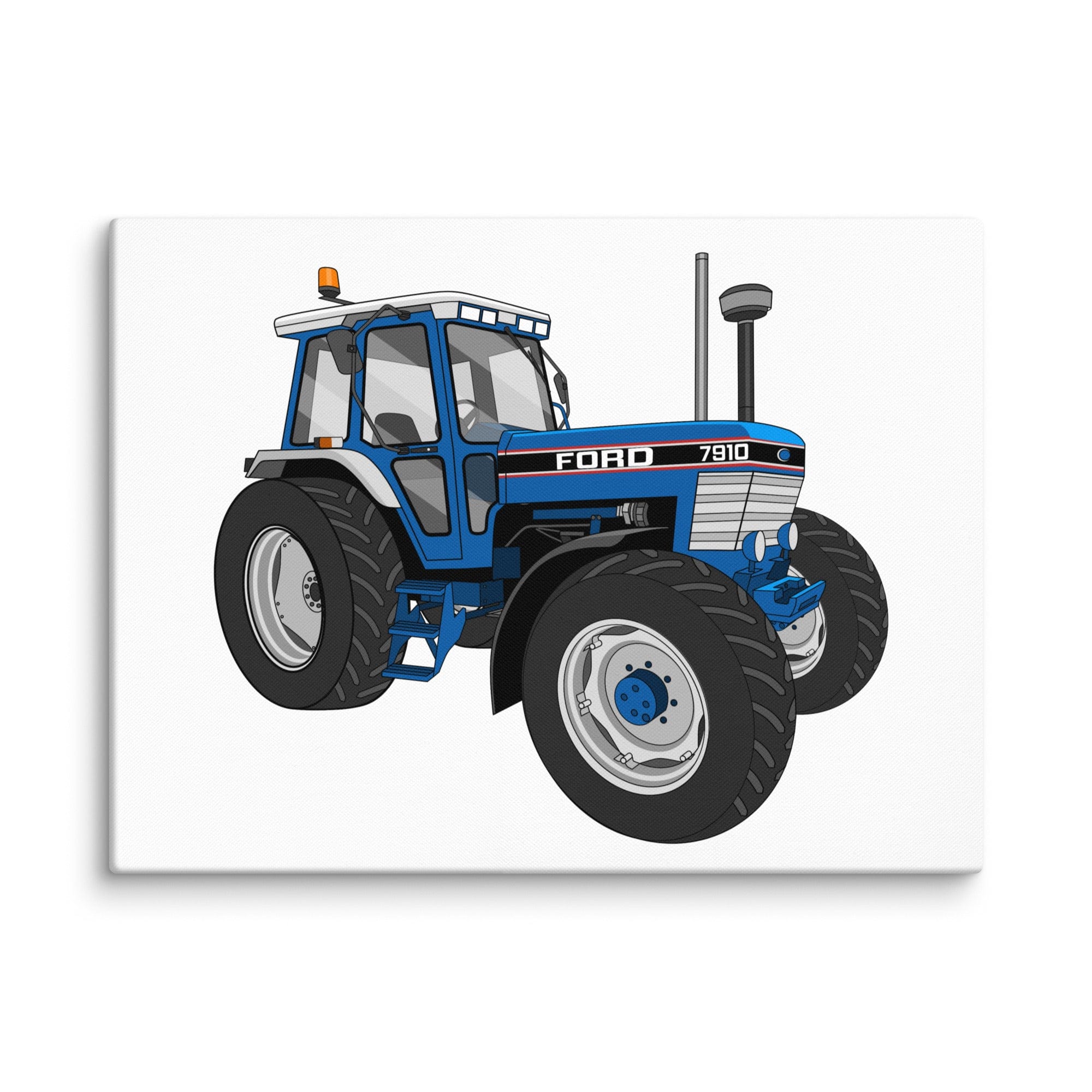 The Tractor Mugs Store 18″×24″ Ford 7910 | Canvas Quality Farmers Merch