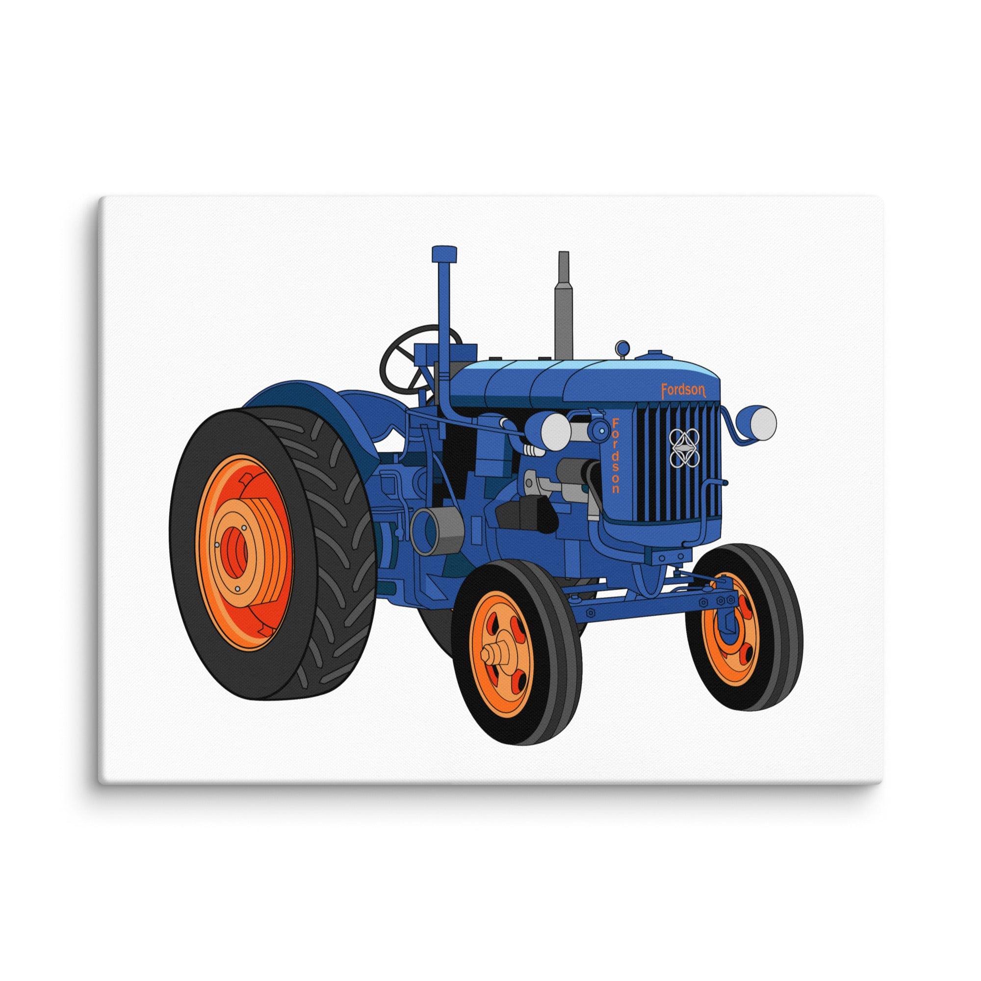 The Tractor Mugs Store 18″×24″ Fordson E27N L4a | Canvas Quality Farmers Merch
