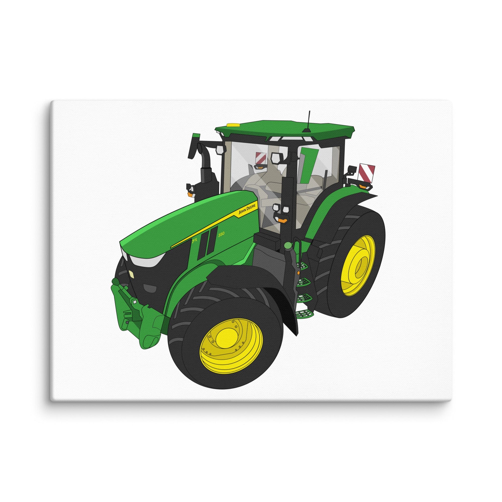 The Tractor Mugs Store 18″×24″ John Deere 7R 350 auto powr | Canvas Quality Farmers Merch