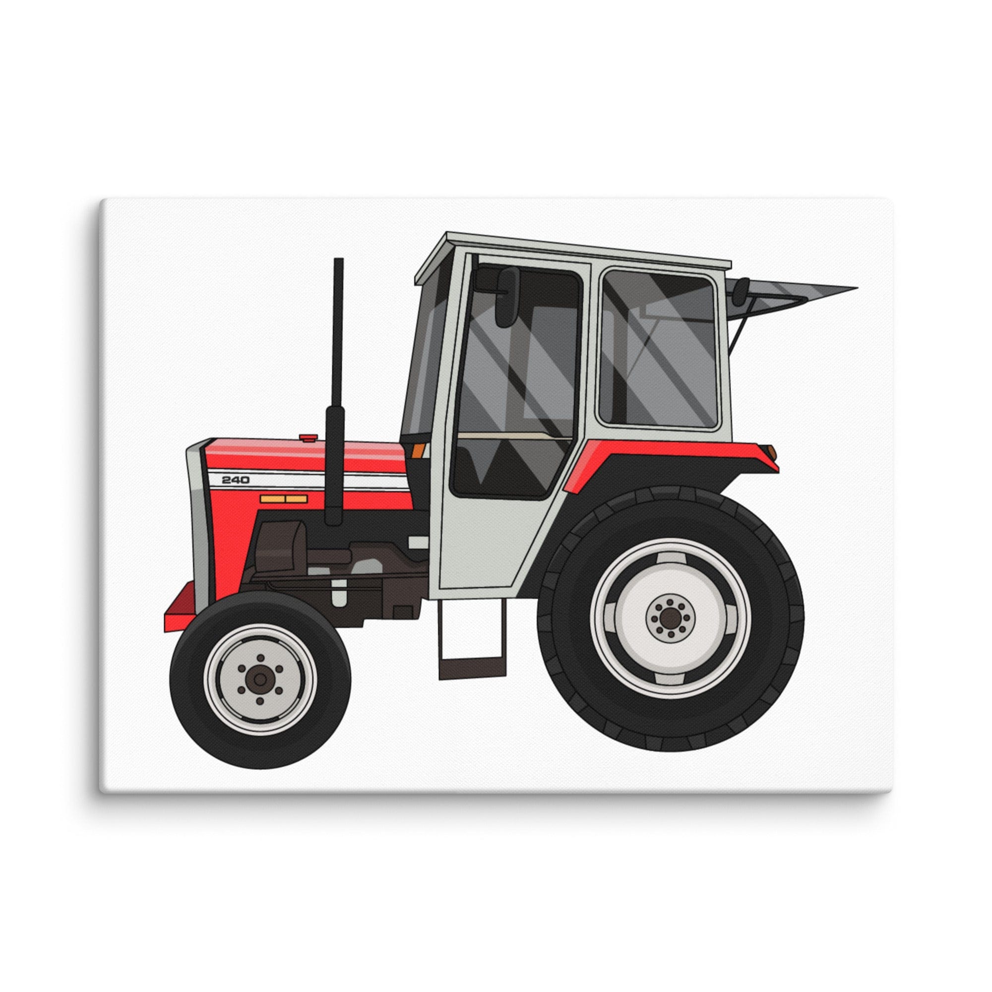 The Tractor Mugs Store 18″×24″ Massey Ferguson 240 | Canvas Quality Farmers Merch