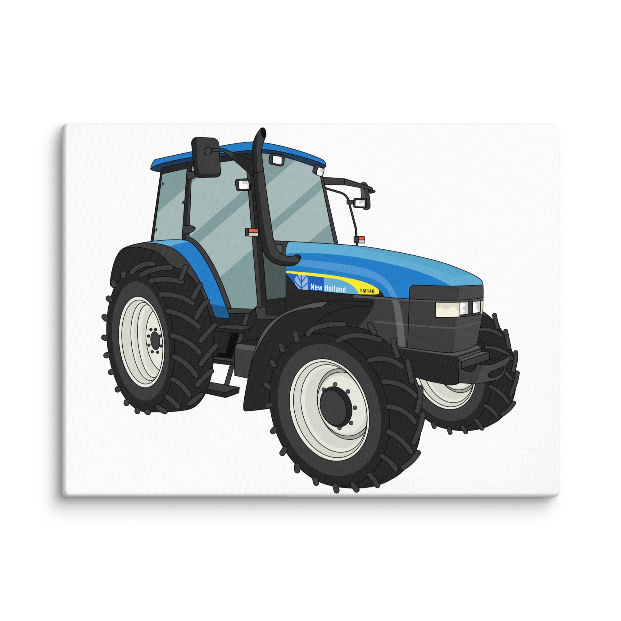 The Tractor Mugs Store 18″×24″ New Holland TM 140 | Canvas Quality Farmers Merch