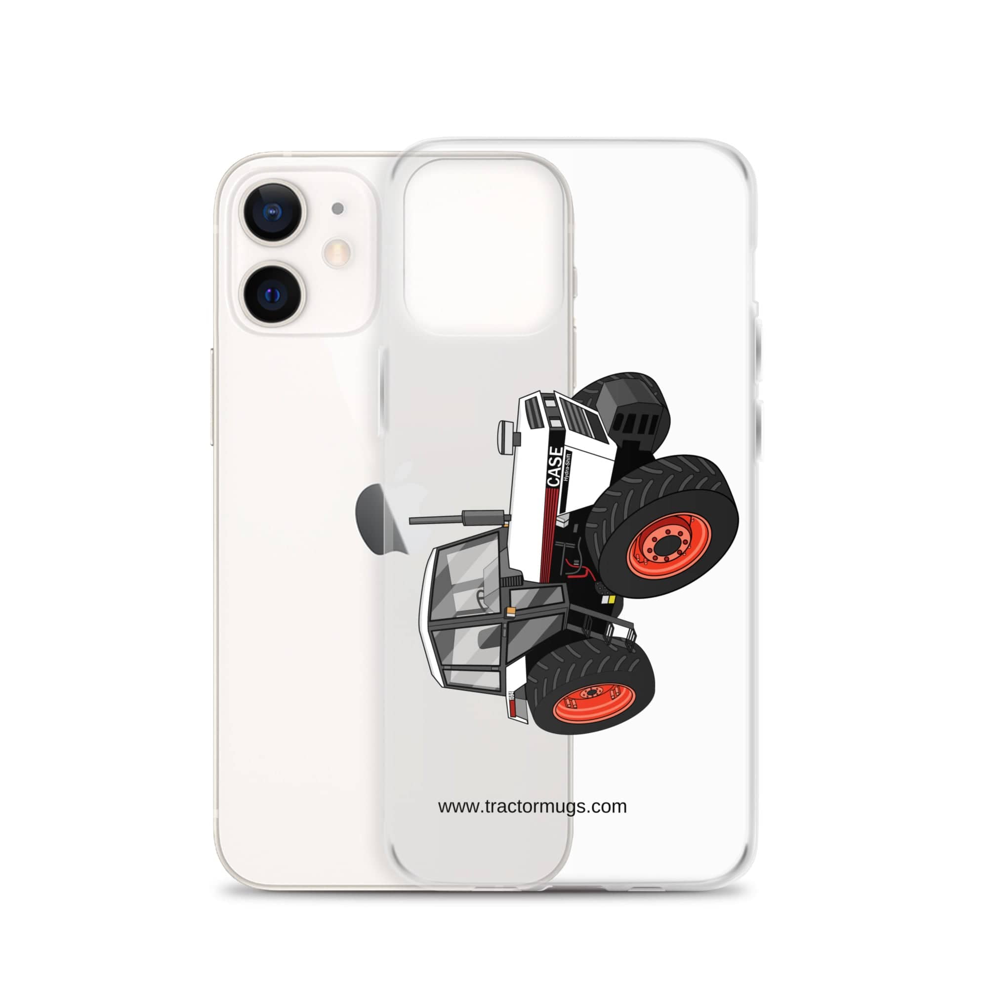 The Tractor Mugs Store 1985 Case 1594 Hydra-Shift | Clear Case for iPhone® Quality Farmers Merch