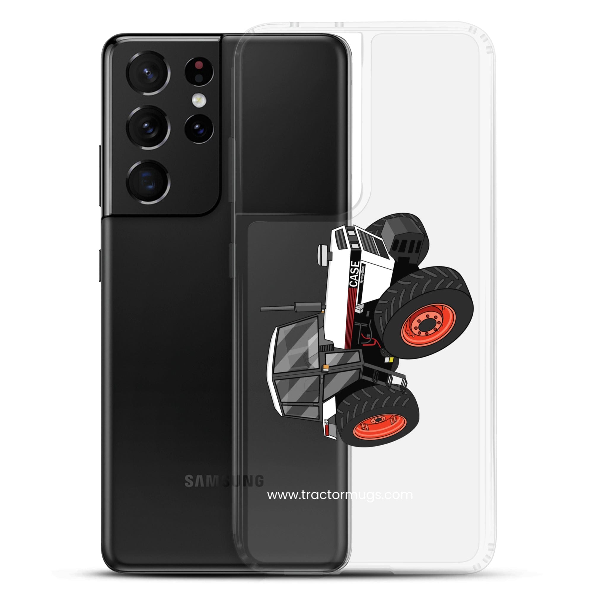 The Tractor Mugs Store 1985 Case 1594 Hydra-Shift | Clear Case for Samsung® Quality Farmers Merch