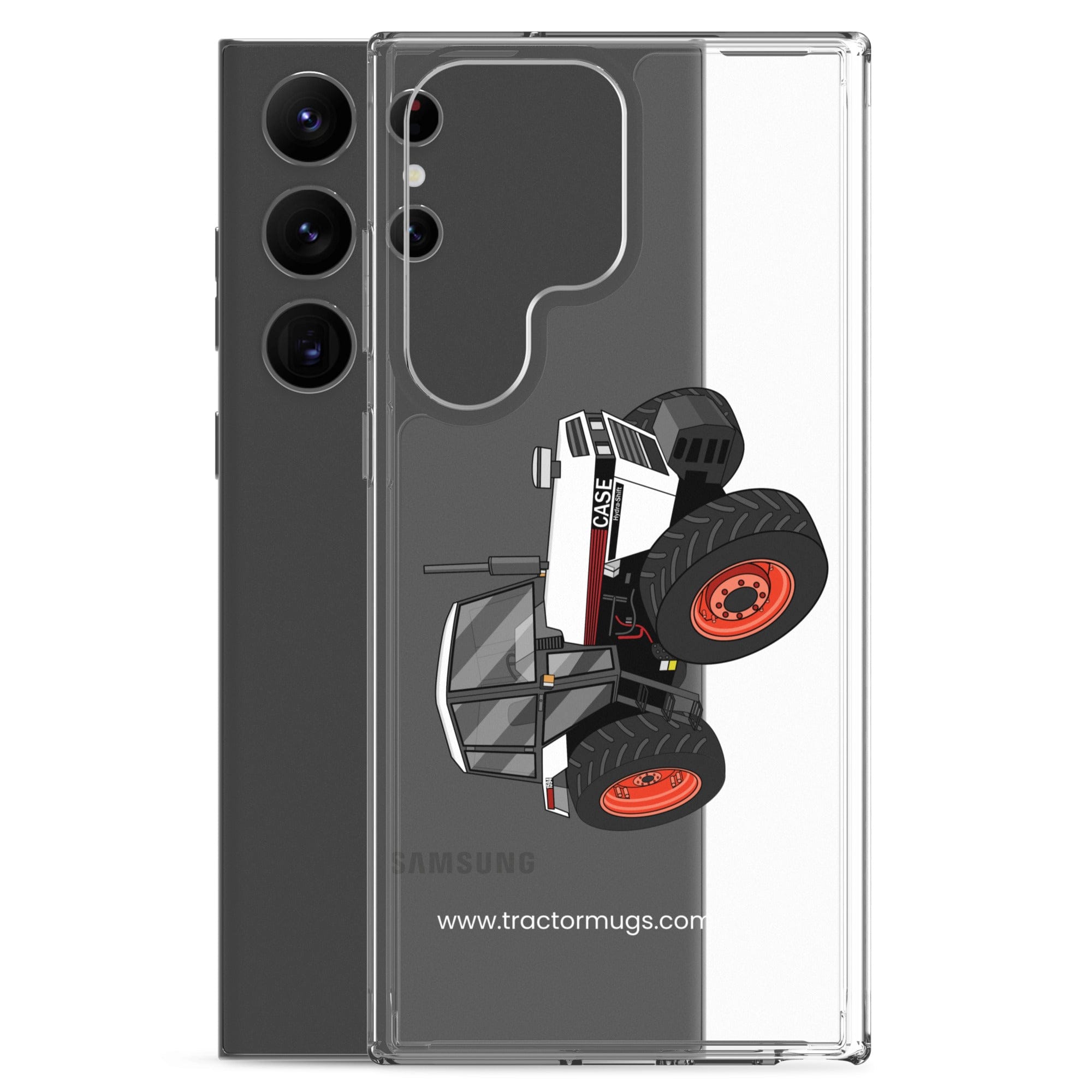 The Tractor Mugs Store 1985 Case 1594 Hydra-Shift | Clear Case for Samsung® Quality Farmers Merch