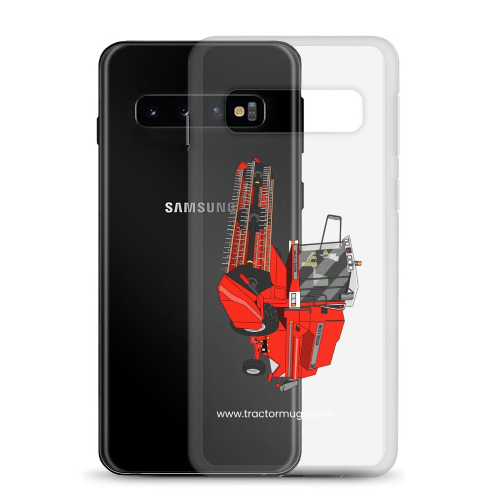 The Tractor Mugs Store 1994 Massey Ferguson 32 Combine Harvester | Clear Case for Samsung® Quality Farmers Merch