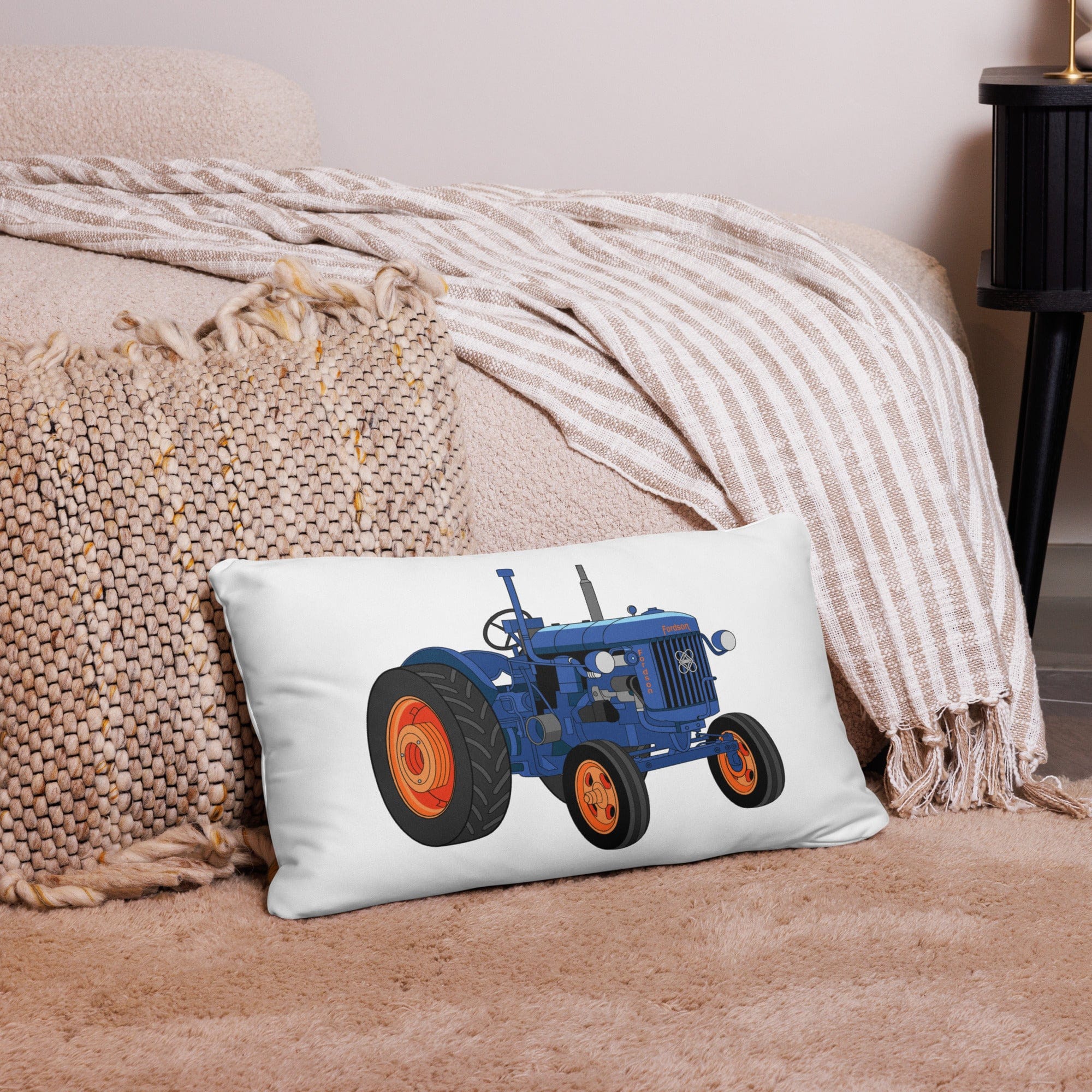 The Tractor Mugs Store 20″×12″ Fordson E27N L4a | Pillow Case Quality Farmers Merch