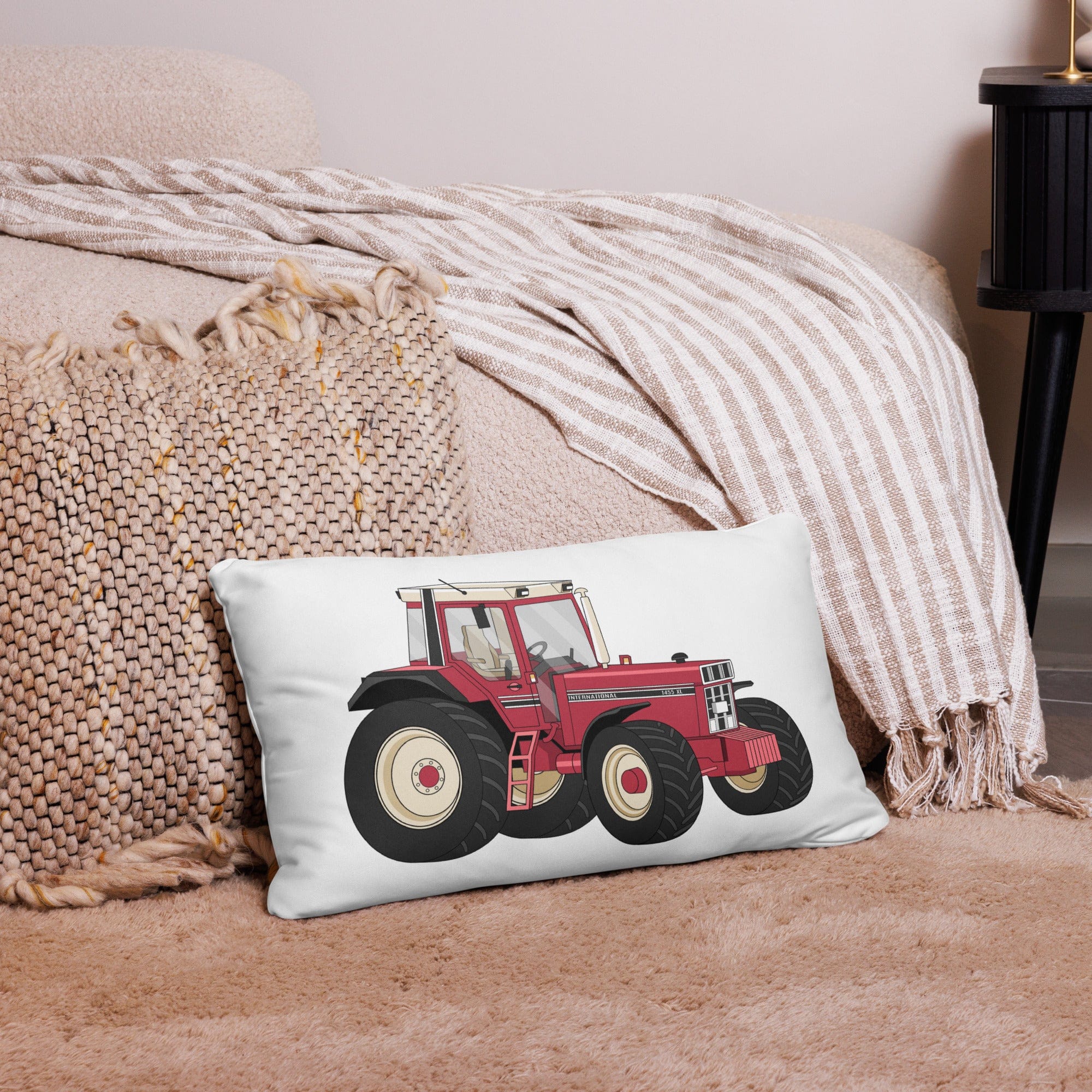 The Tractor Mugs Store 20″×12″ IHC 1455 XL | Pillow Case Quality Farmers Merch