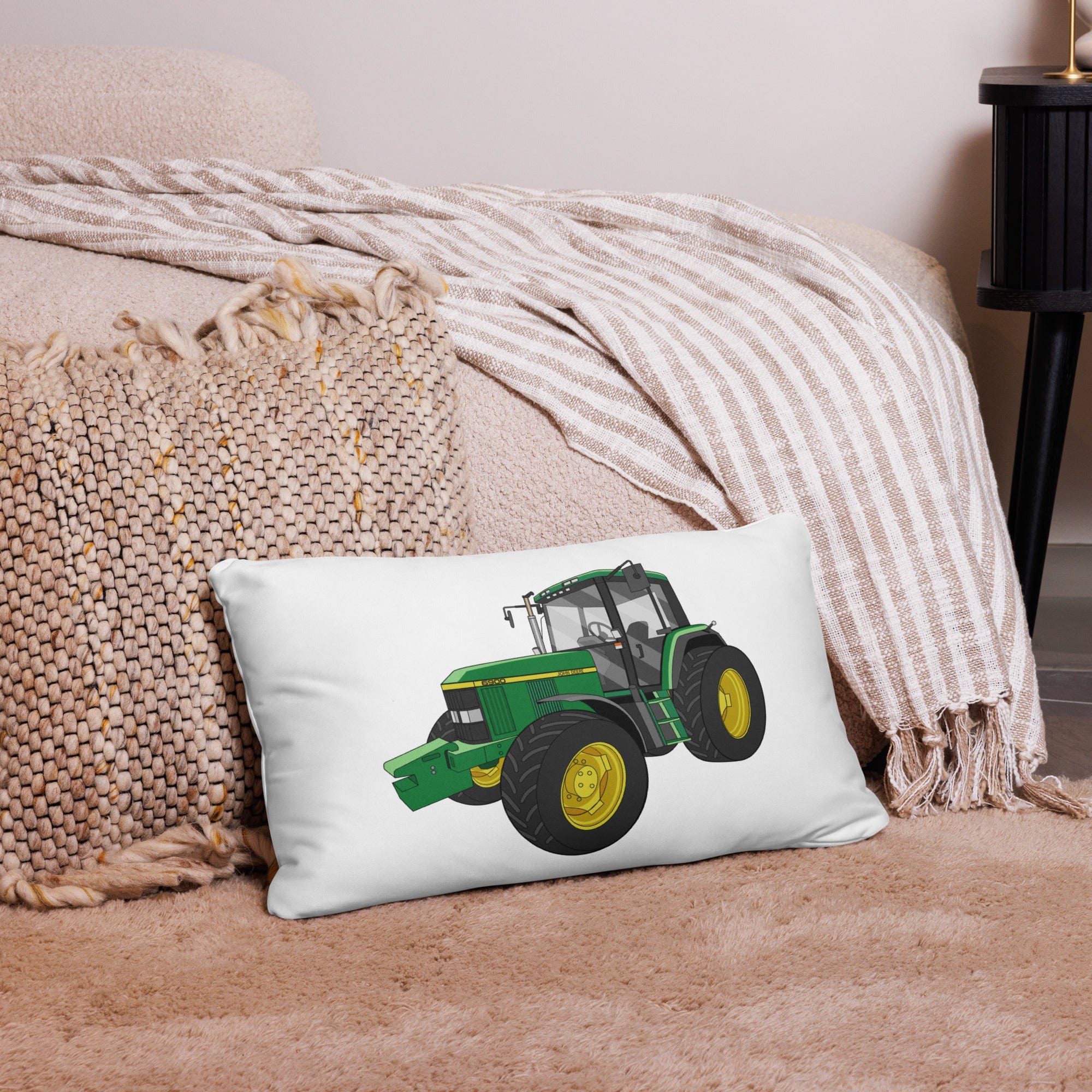 The Tractor Mugs Store 20″×12″ John Deere 6900 | Pillow Case Quality Farmers Merch