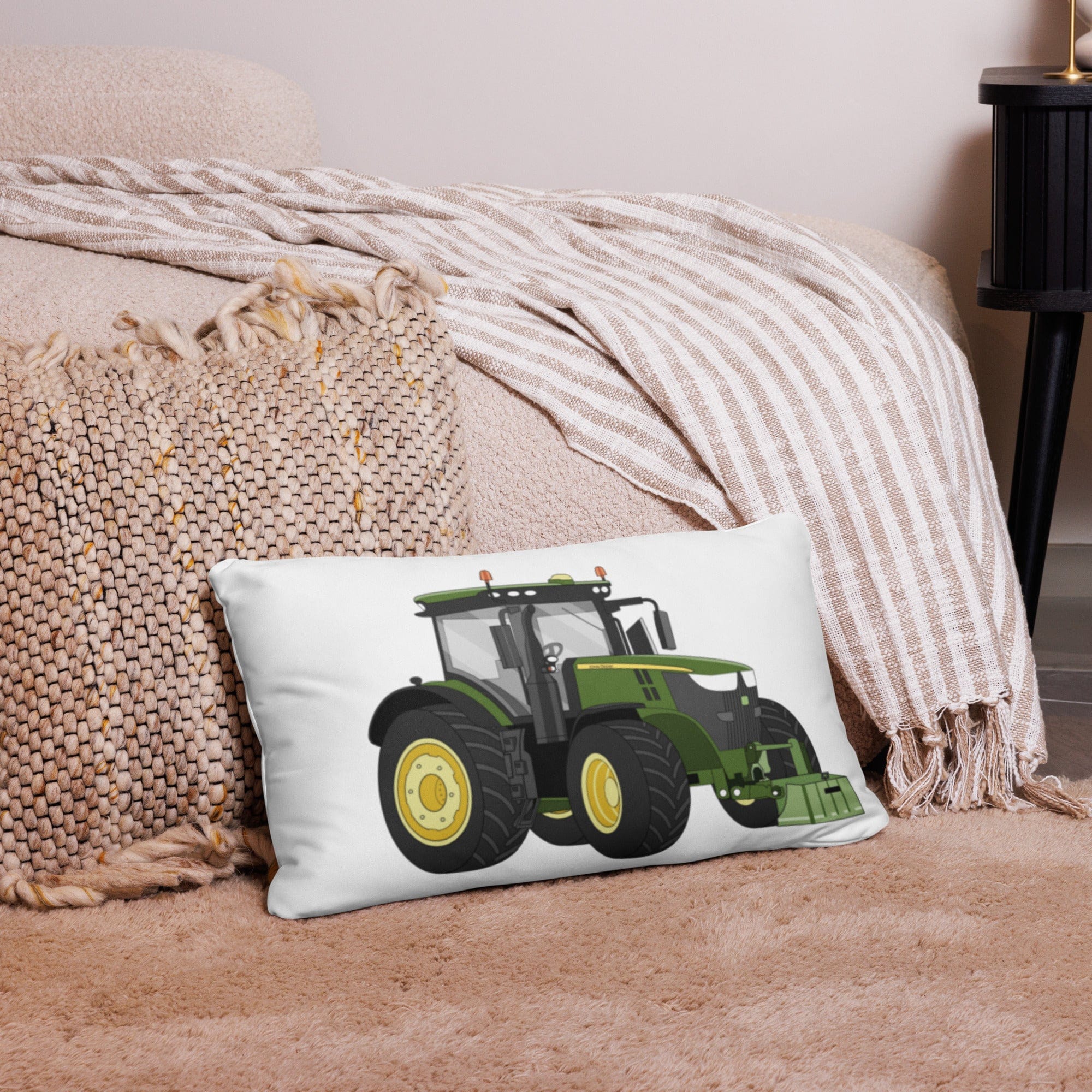 The Tractor Mugs Store 20″×12″ John Deere 7310R | Pillow Case Quality Farmers Merch