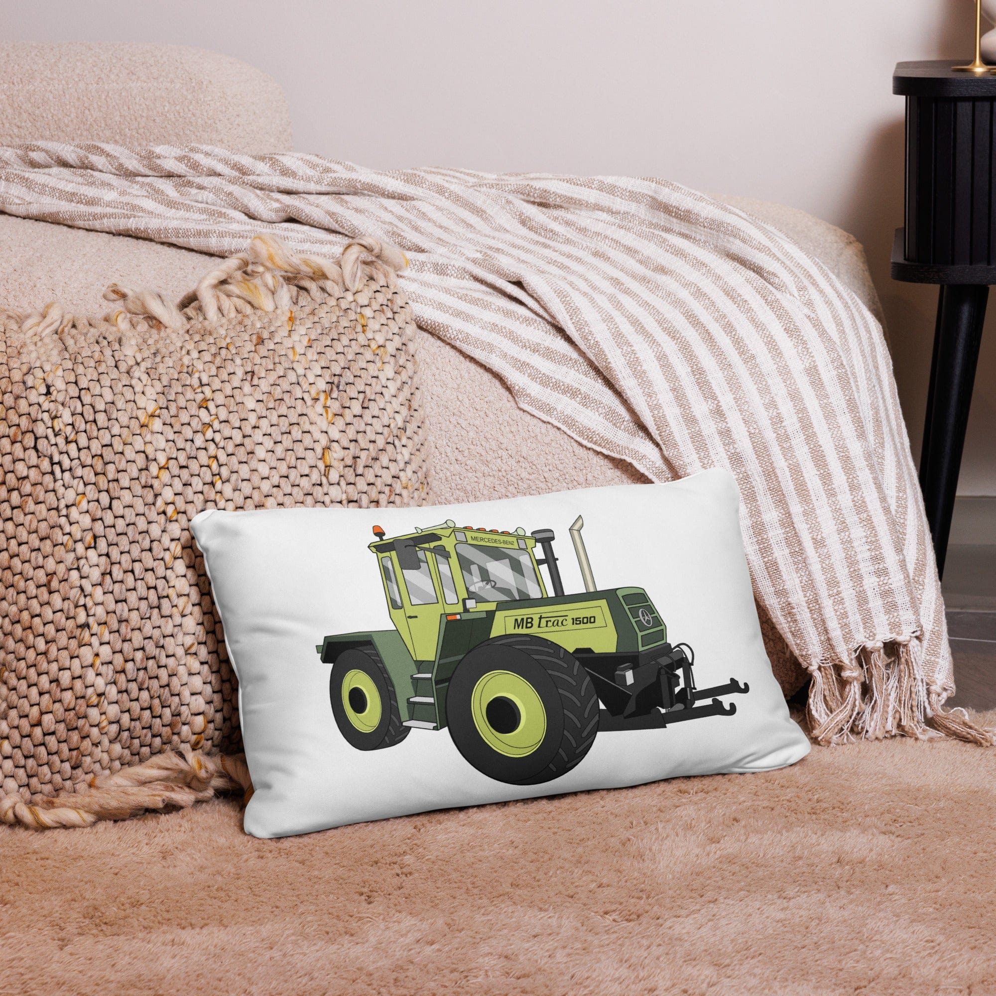 The Tractor Mugs Store 20″×12″ MB Trac 1500 | Pillow Case Quality Farmers Merch
