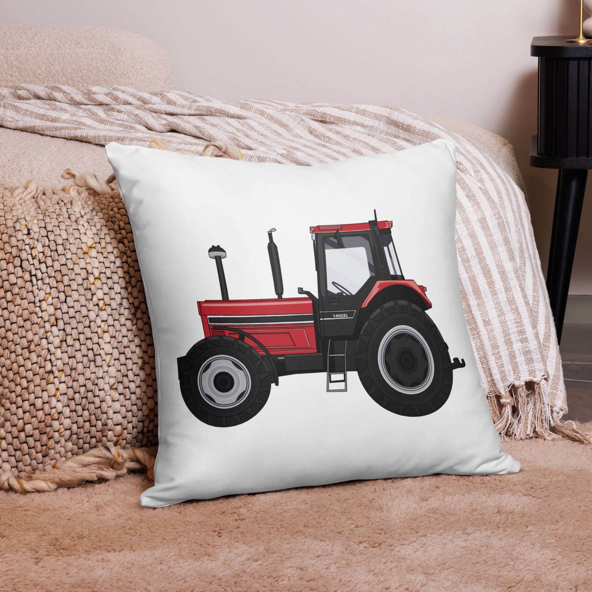 The Tractor Mugs Store 22″×22″ Case International 1455 XL | Pillow Case Quality Farmers Merch
