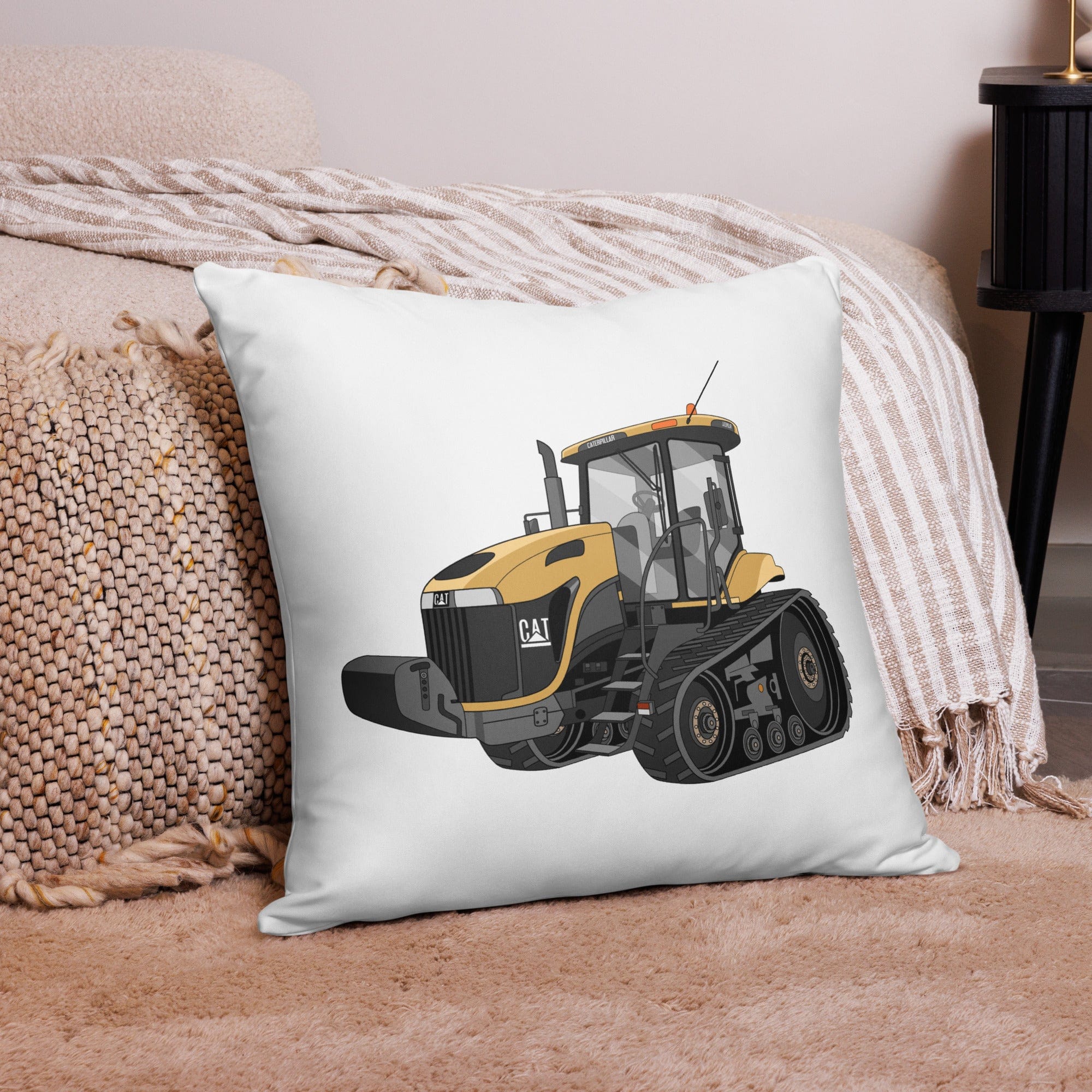 The Tractor Mugs Store 22″×22″ Challenger NT765A Crawler | Pillow Case Quality Farmers Merch