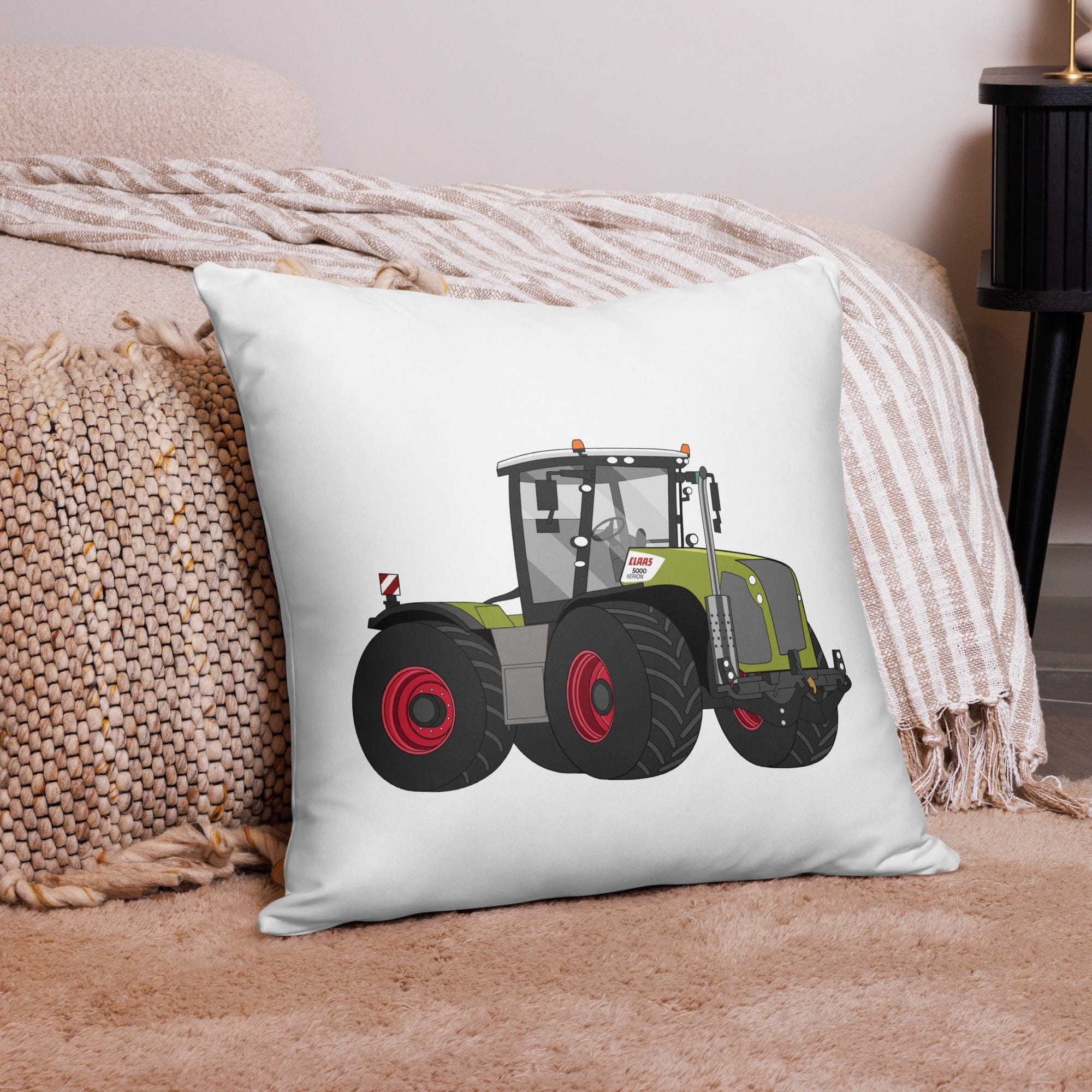 The Tractor Mugs Store 22″×22″ Class Xerion 5000 Tractor VC | Pillow Case Quality Farmers Merch