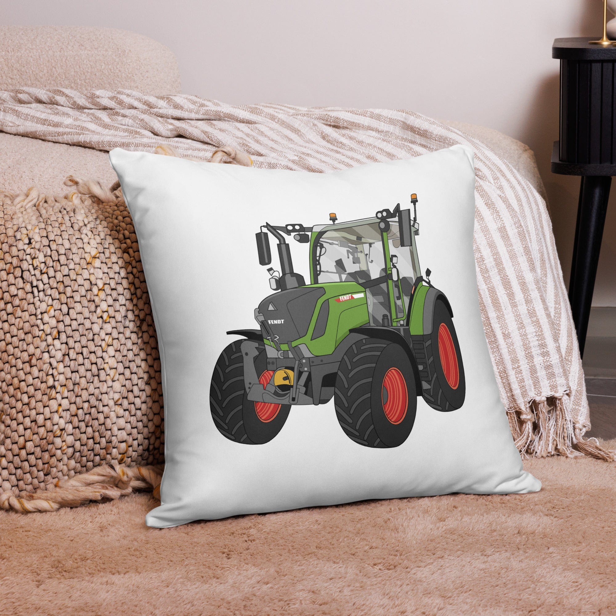 The Tractor Mugs Store 22″×22″ Fendt Vario 313 | Pillow Case Quality Farmers Merch