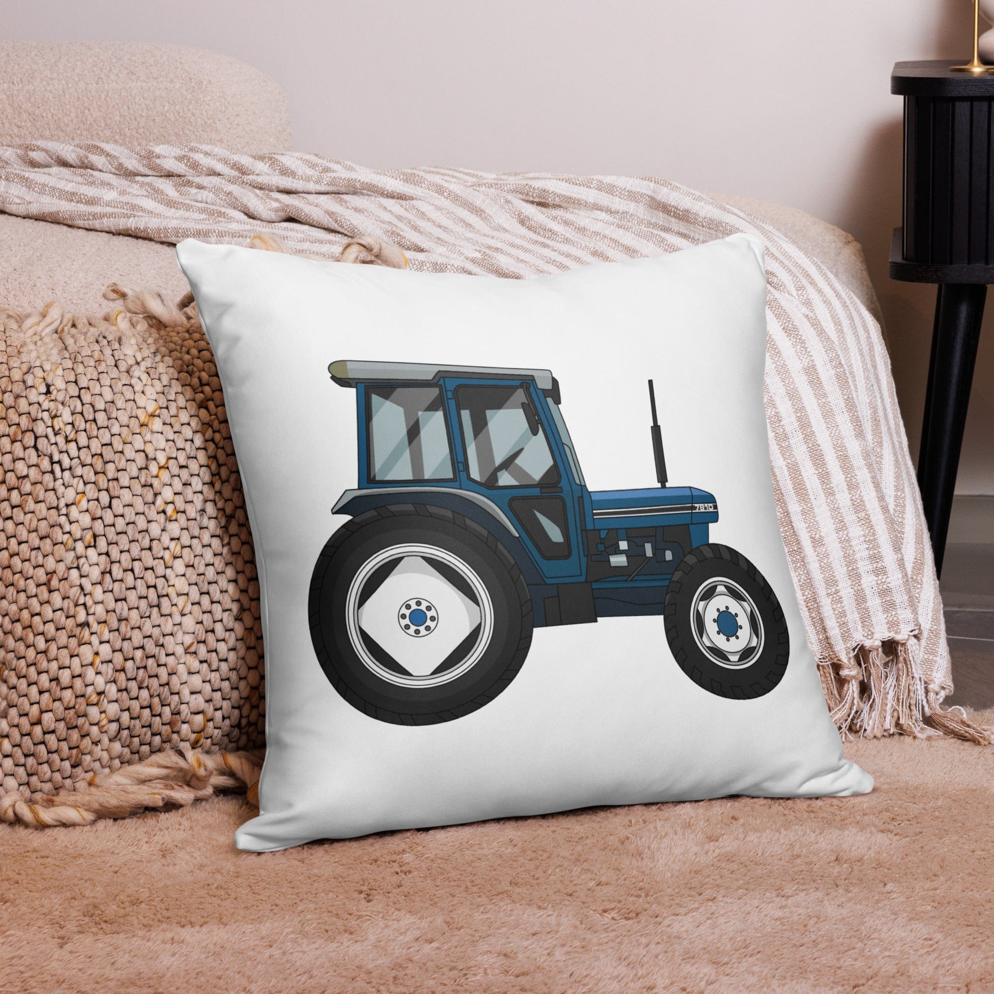 The Tractor Mugs Store 22″×22″ Ford 7810 | Pillow Case Quality Farmers Merch