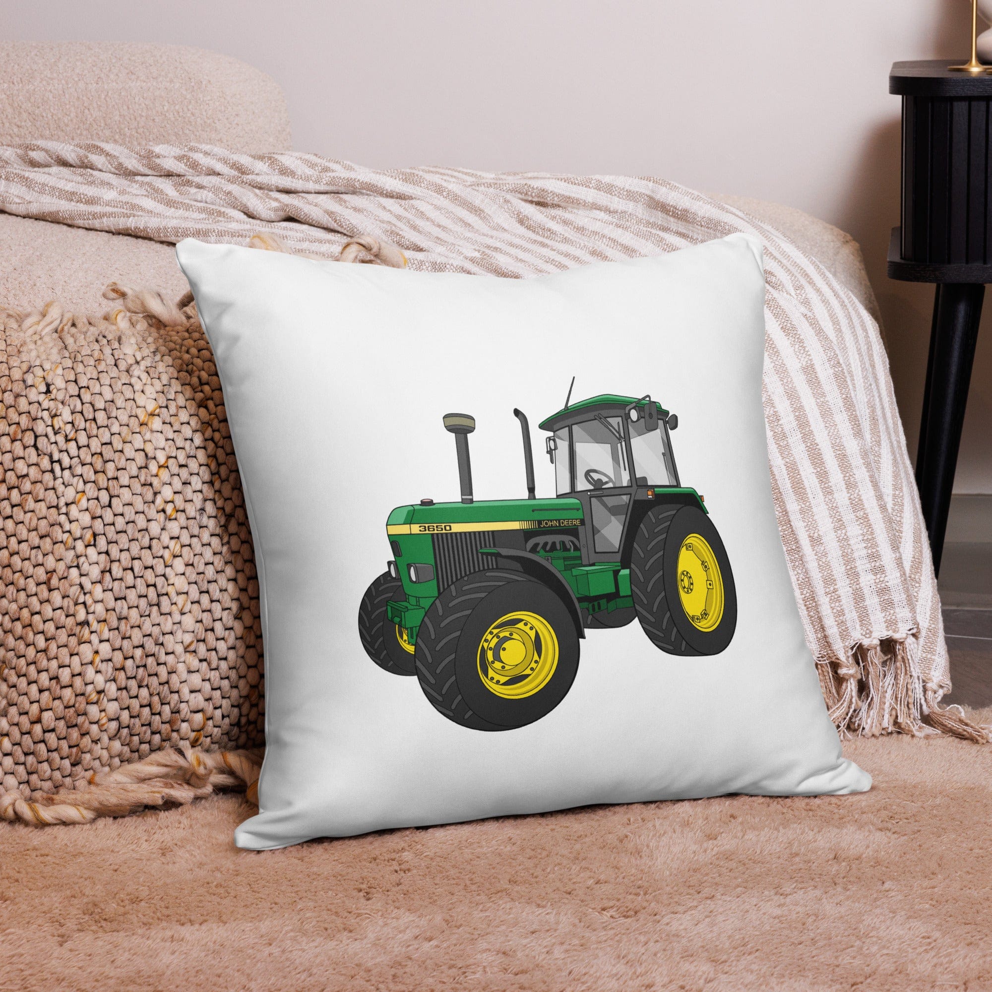 The Tractor Mugs Store 22″×22″ John Deere 3650 | Pillow Case Quality Farmers Merch