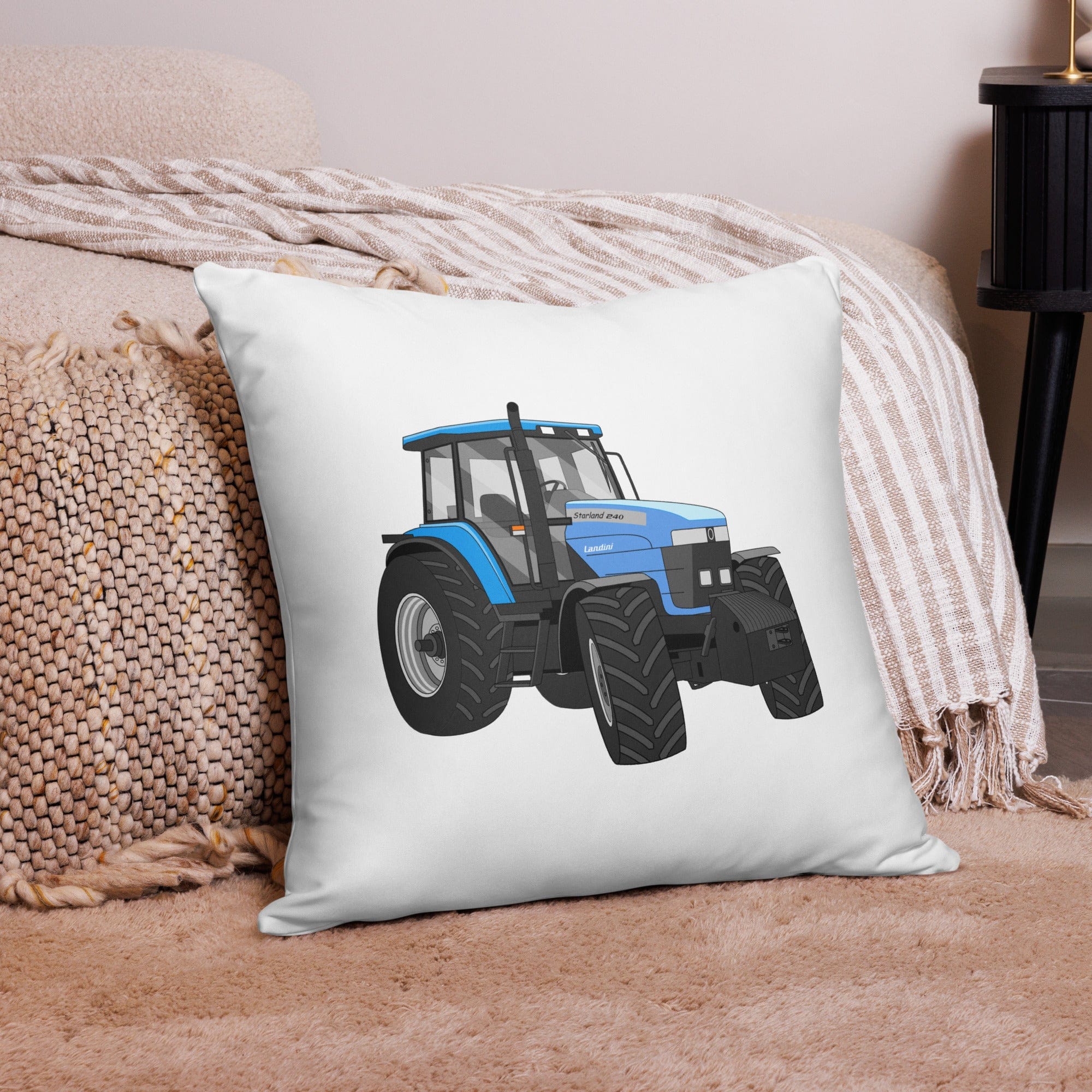The Tractor Mugs Store 22″×22″ Landini Starland 240 | Pillow Case Quality Farmers Merch