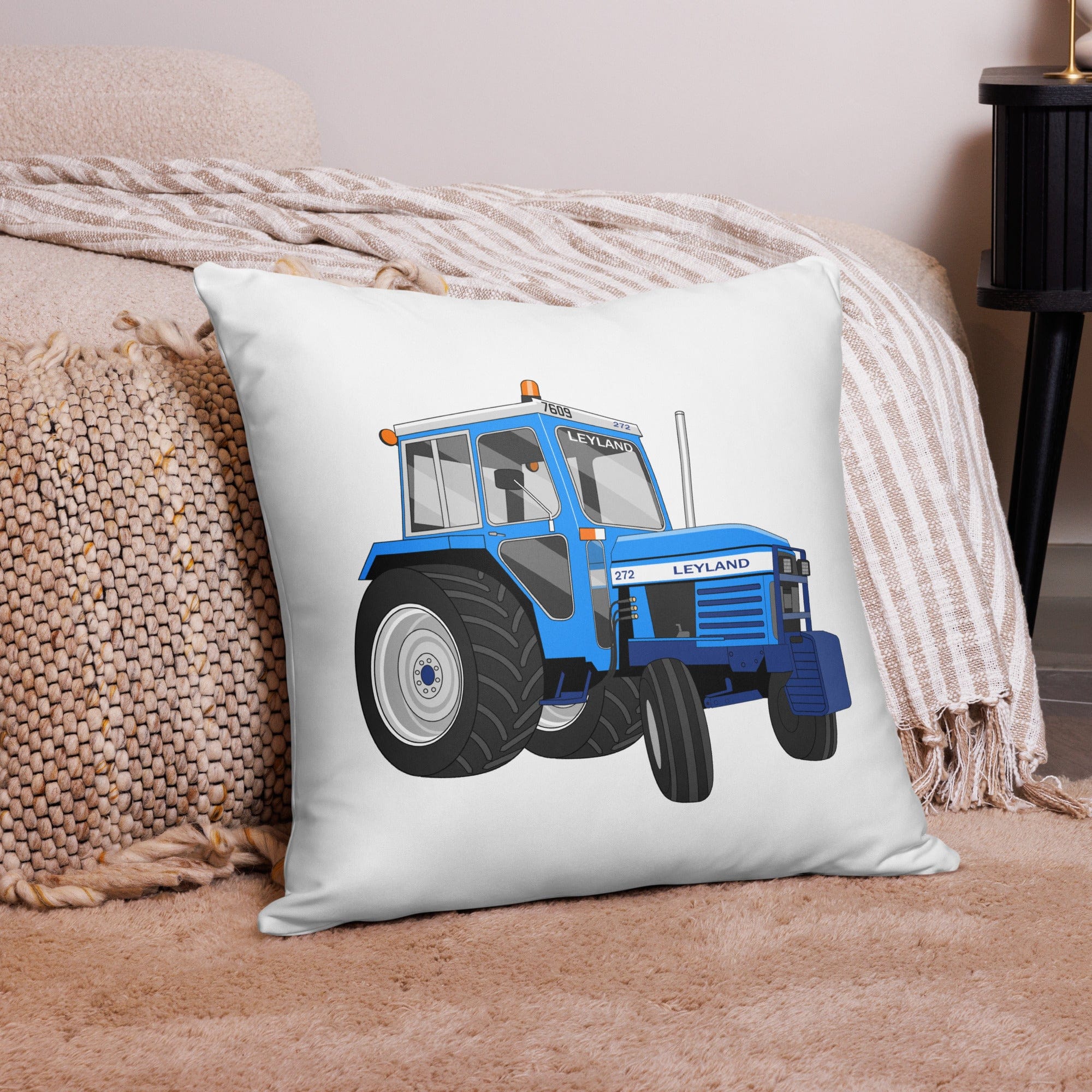 The Tractor Mugs Store 22″×22″ Leyland 272 | Pillow Case Quality Farmers Merch