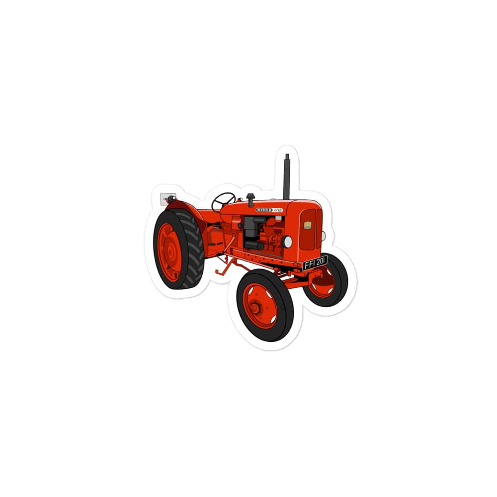The Tractor Mugs Store 3″×3″ Nuffield 4_60 | Bubble-free stickers Quality Farmers Merch