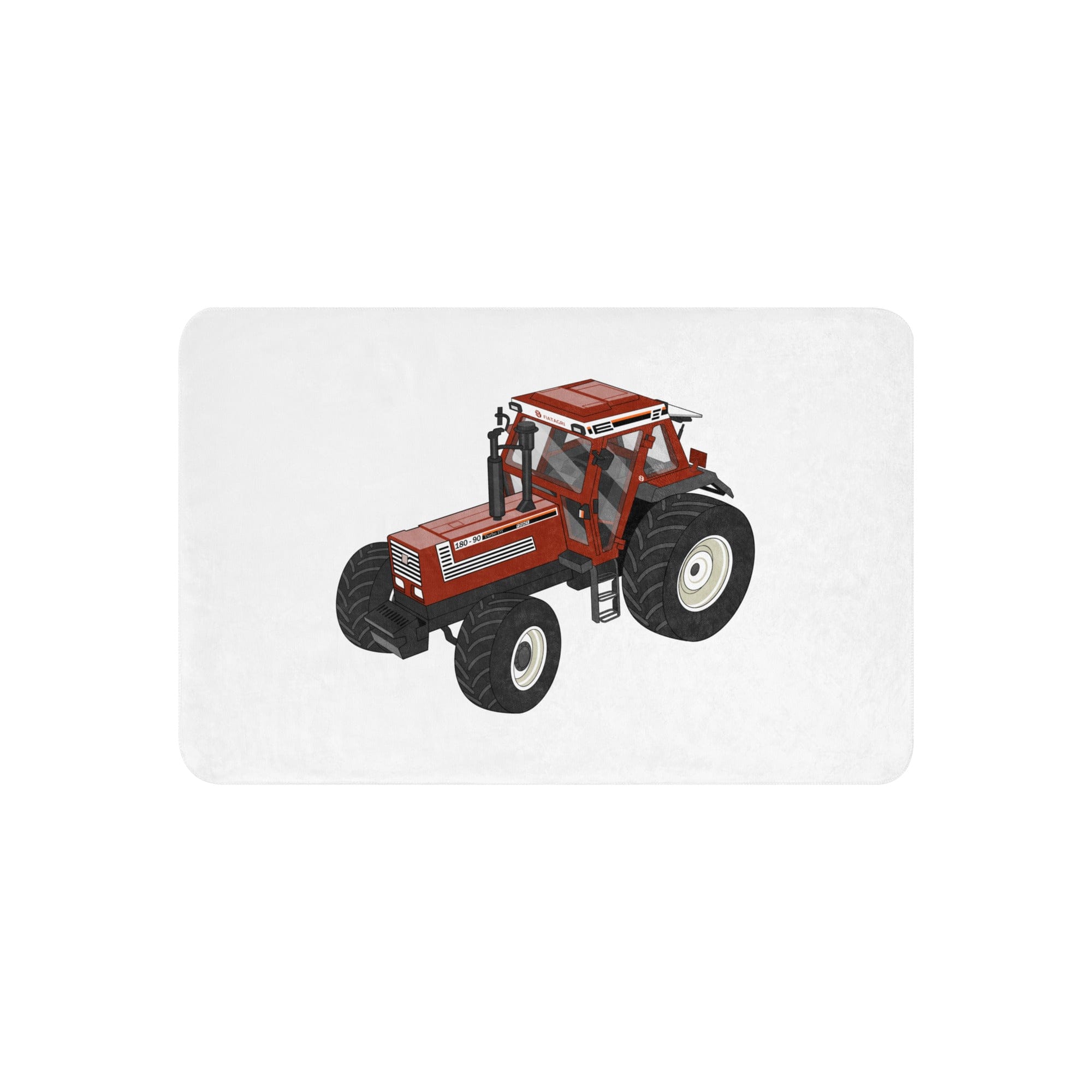 The Tractor Mugs Store 37″×57″ Fiat 180-90 | Sherpa blanket Quality Farmers Merch