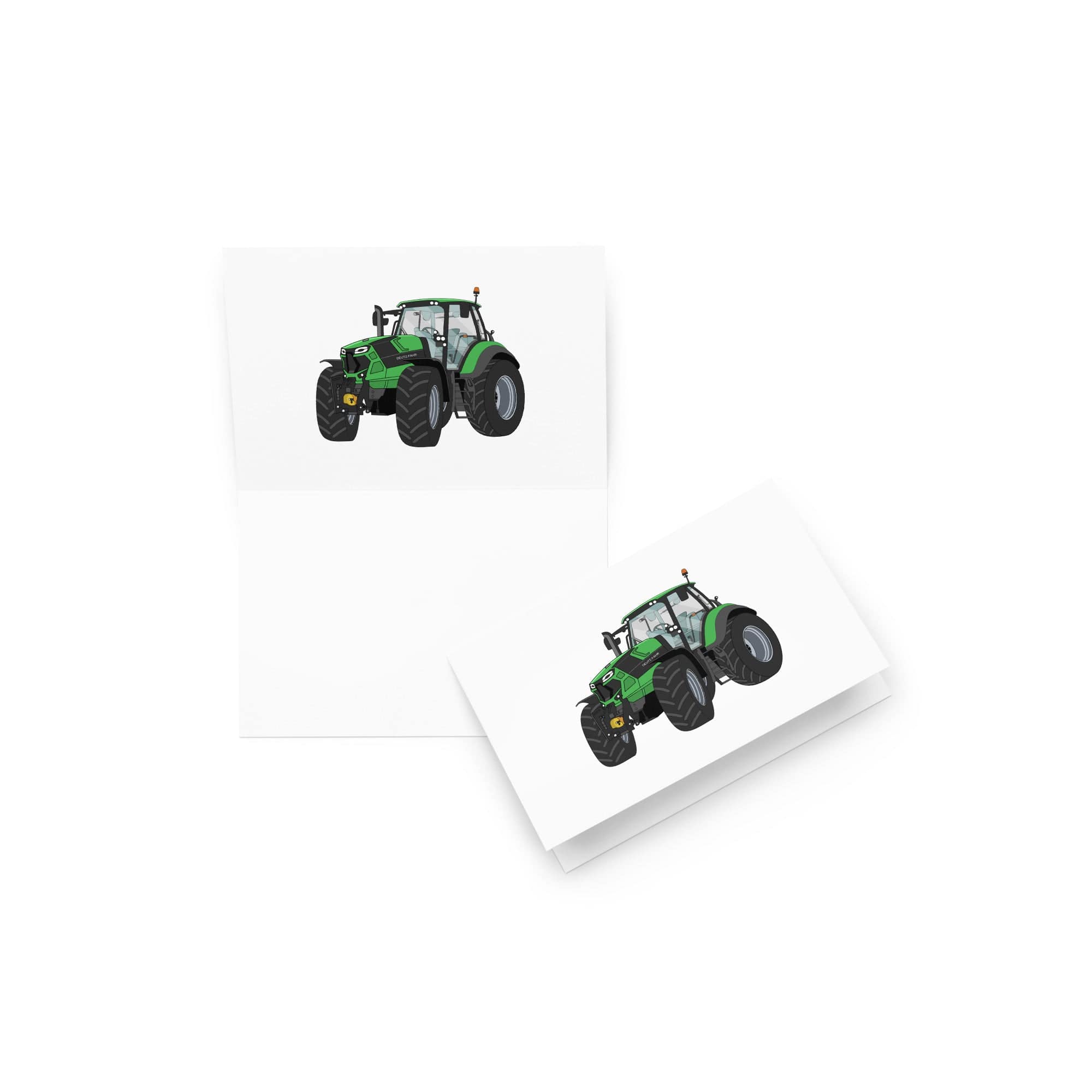 The Tractor Mugs Store 4″×6″ Deutz - Fahr Agrotron 7250 Ttv | Greeting card Quality Farmers Merch