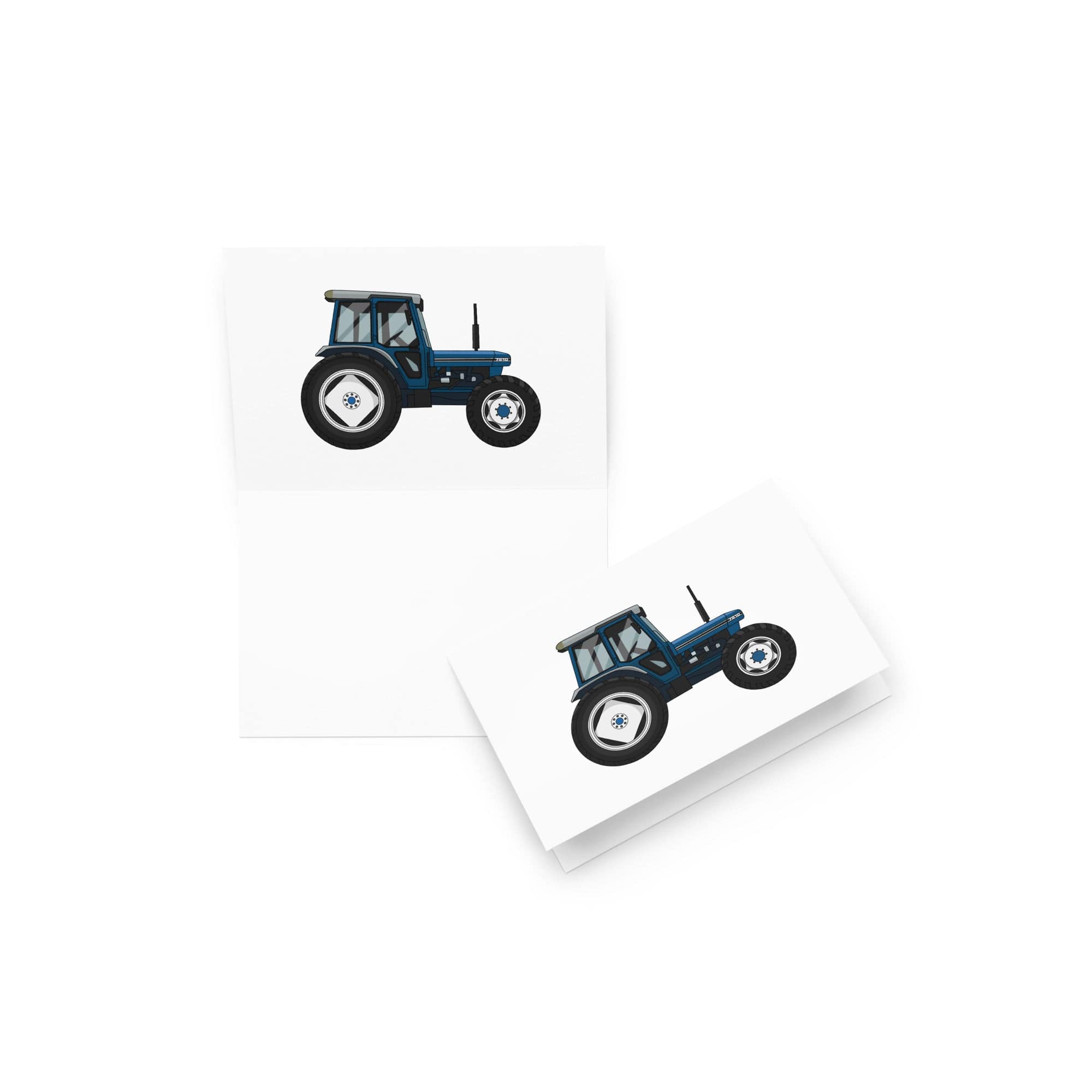 The Tractor Mugs Store 4″×6″ Ford 7810 | Greeting card Quality Farmers Merch