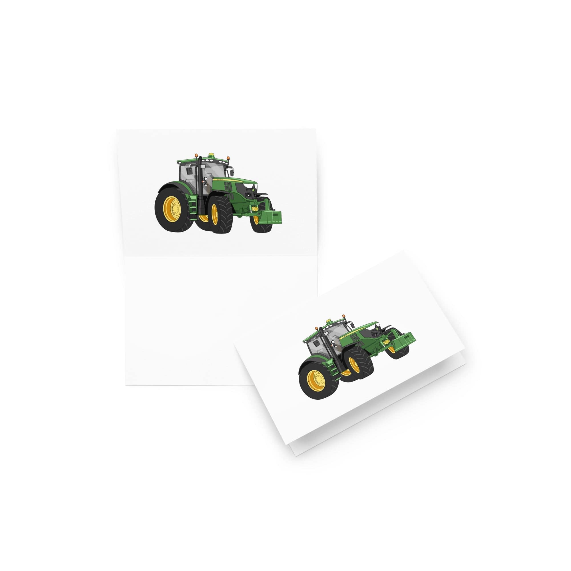 The Tractor Mugs Store 4″×6″ John Deere 6210 R | Greeting card Quality Farmers Merch