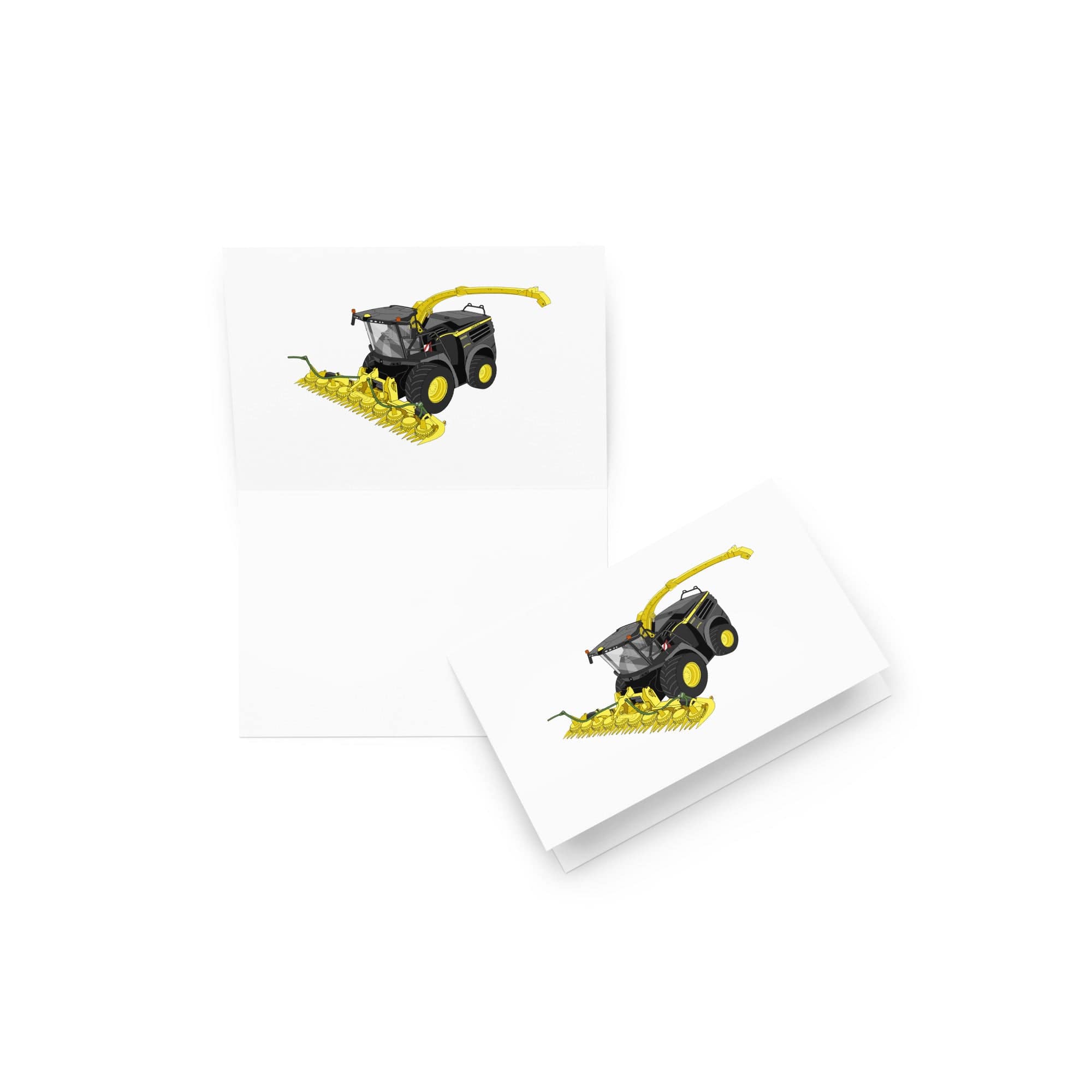 The Tractor Mugs Store 4″×6″ John Deere 8800 Black Beauty Silage Harvester | Greeting card Quality Farmers Merch