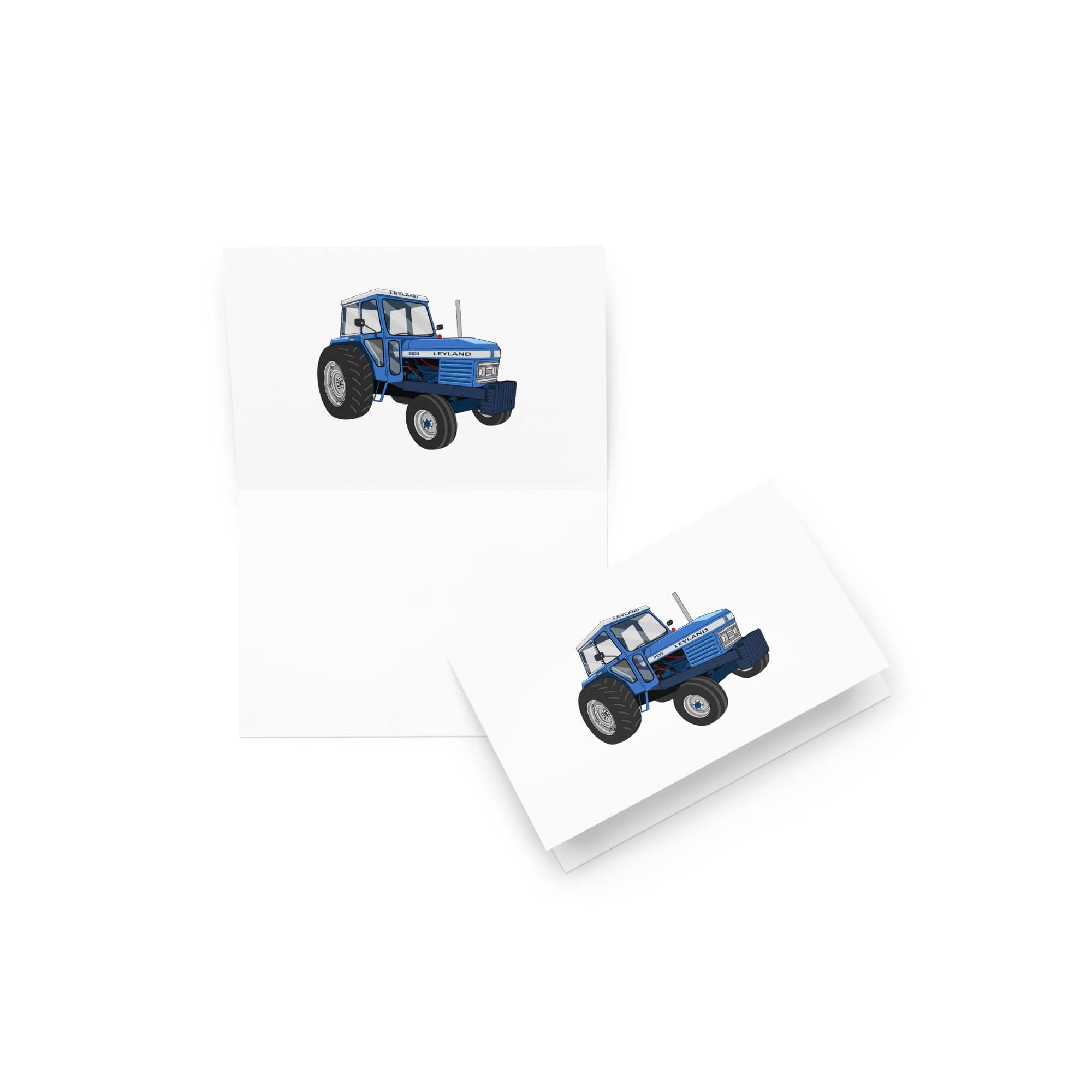 The Tractor Mugs Store 4″×6″ Leyland 2100 | Greeting card Quality Farmers Merch