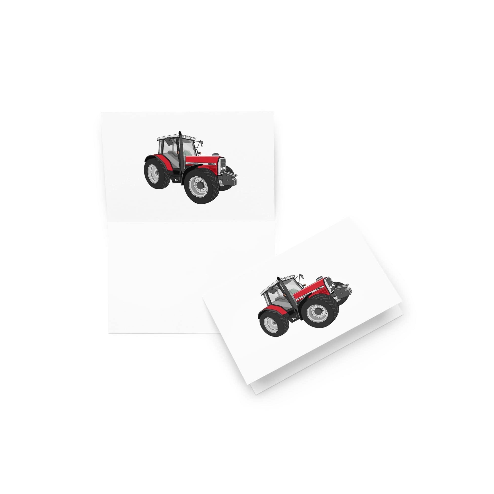 The Tractor Mugs Store 4″×6″ Massey Ferguson 6180 | Greeting card Quality Farmers Merch