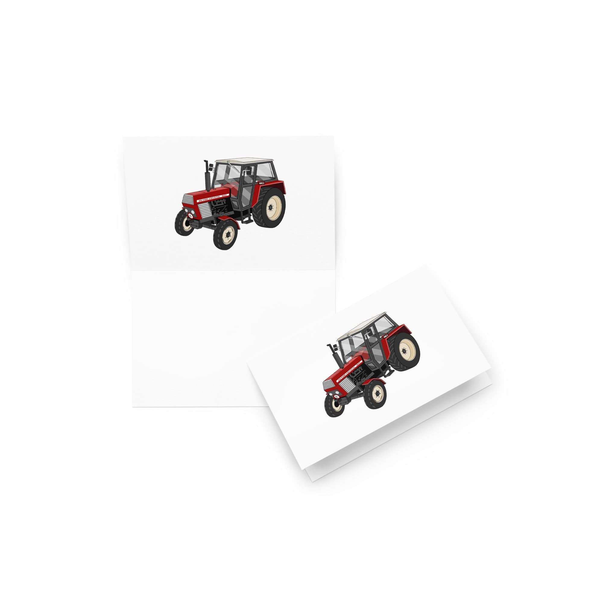 The Tractor Mugs Store 4″×6″ Zetor Crystal 8011 | Greeting card Quality Farmers Merch