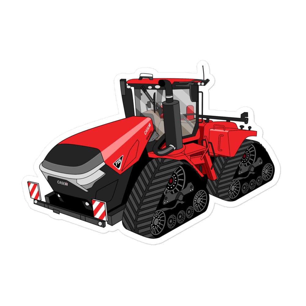 The Tractor Mugs Store 5.5″×5.5″ Case IH Quadtrac 715 | Bubble-free stickers Quality Farmers Merch