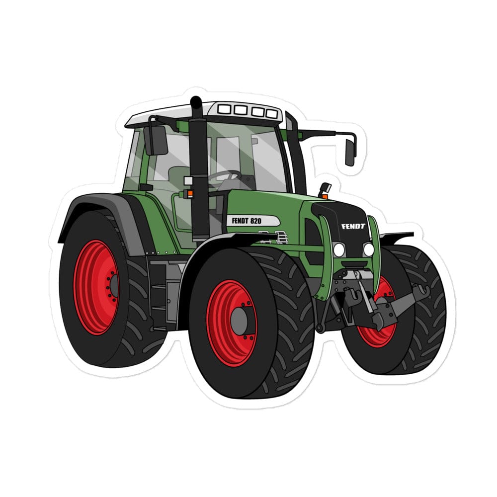 The Tractor Mugs Store 5.5″×5.5″ Fendt 820 VArio TMS | Bubble-free stickers Quality Farmers Merch