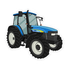 The Tractor Mugs Store 5.5″×5.5″ New Holland TM 140 | Bubble-free stickers Quality Farmers Merch