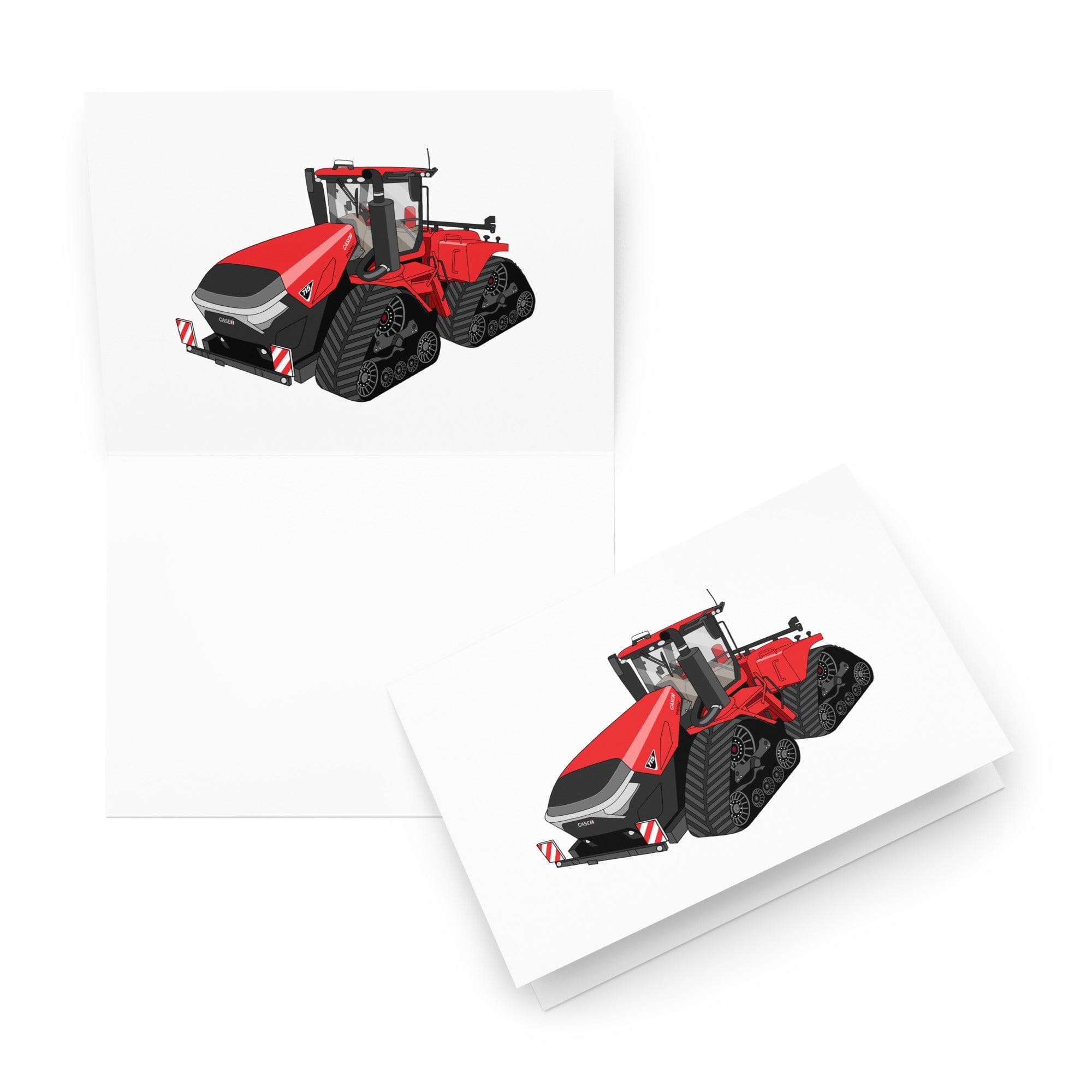 The Tractor Mugs Store 5.83″×8.27″ Case IH Quadtrac 715 | Greeting card Quality Farmers Merch