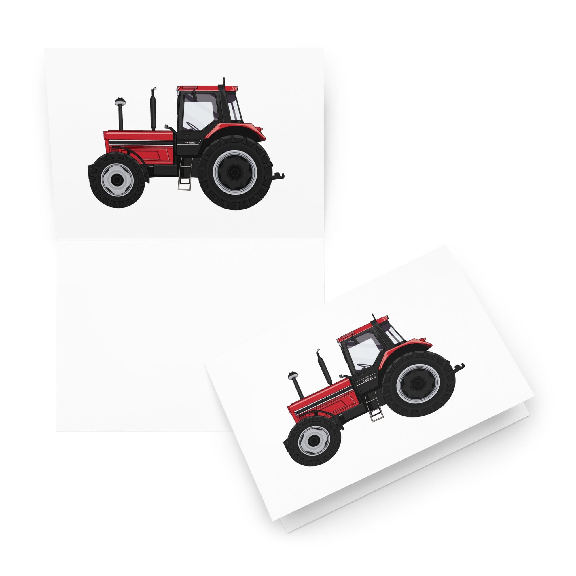 The Tractor Mugs Store 5.83″×8.27″ Case International 1455 XL | Greeting card Quality Farmers Merch