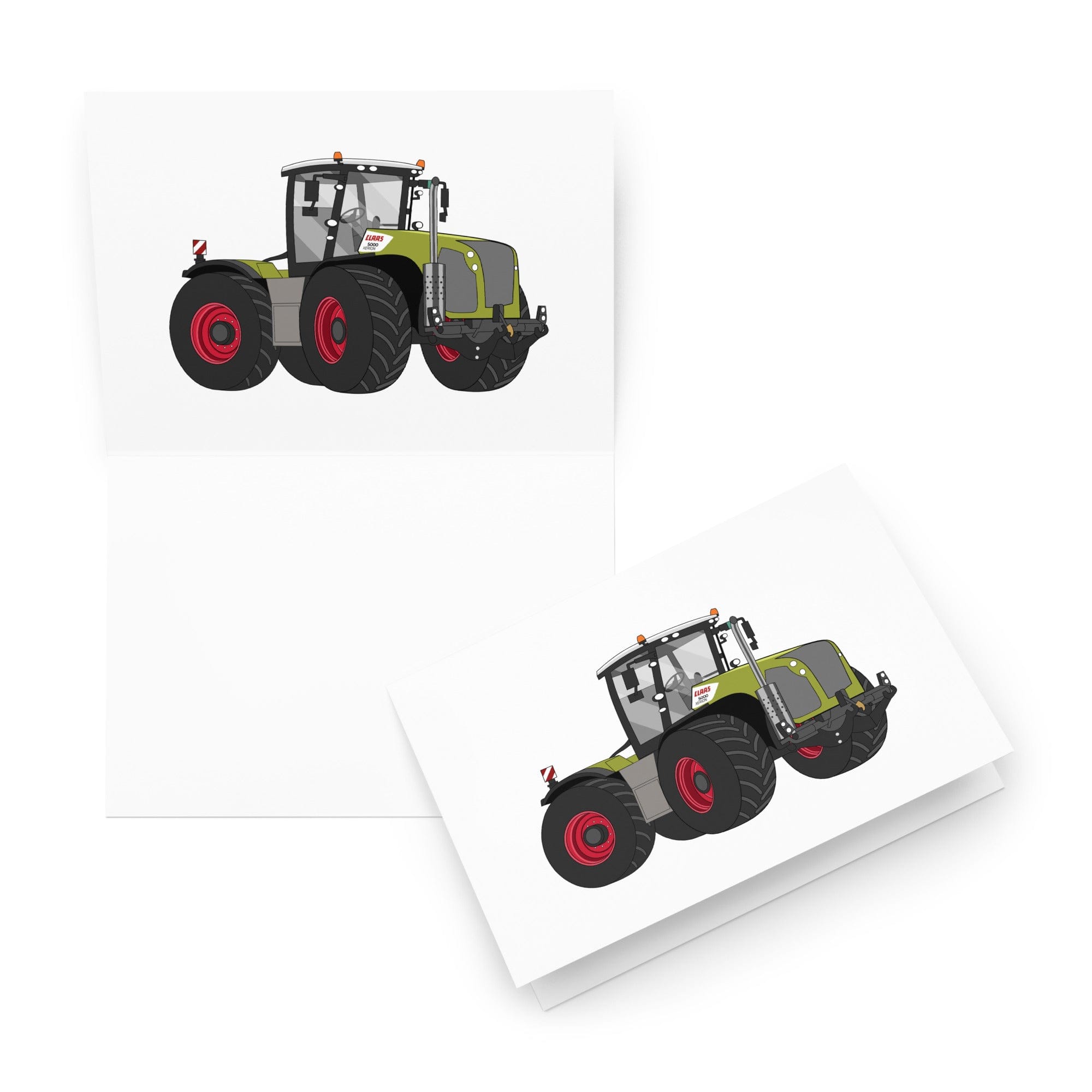 The Tractor Mugs Store 5.83″×8.27″ Class Xerion 5000 | Greeting card Quality Farmers Merch