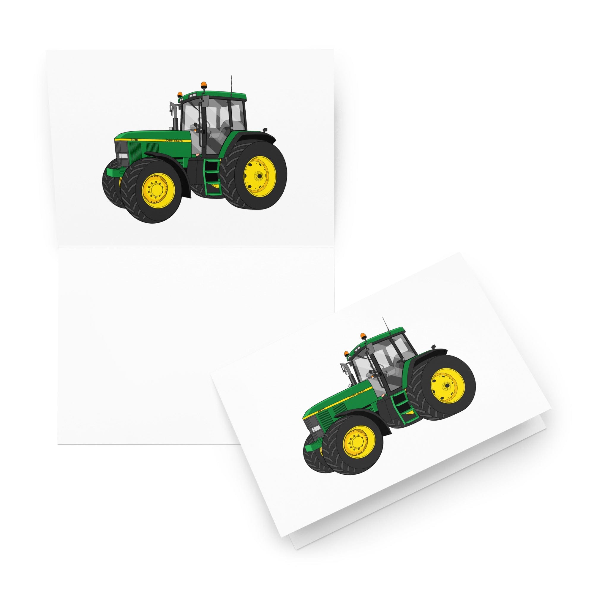 The Tractor Mugs Store 5.83″×8.27″ John Deere 7810 | Greeting card Quality Farmers Merch