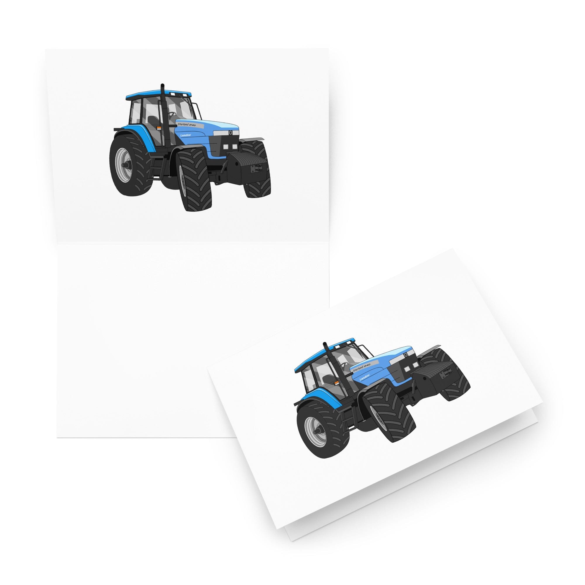 The Tractor Mugs Store 5.83″×8.27″ Landini Starland 240 | Greeting card Quality Farmers Merch