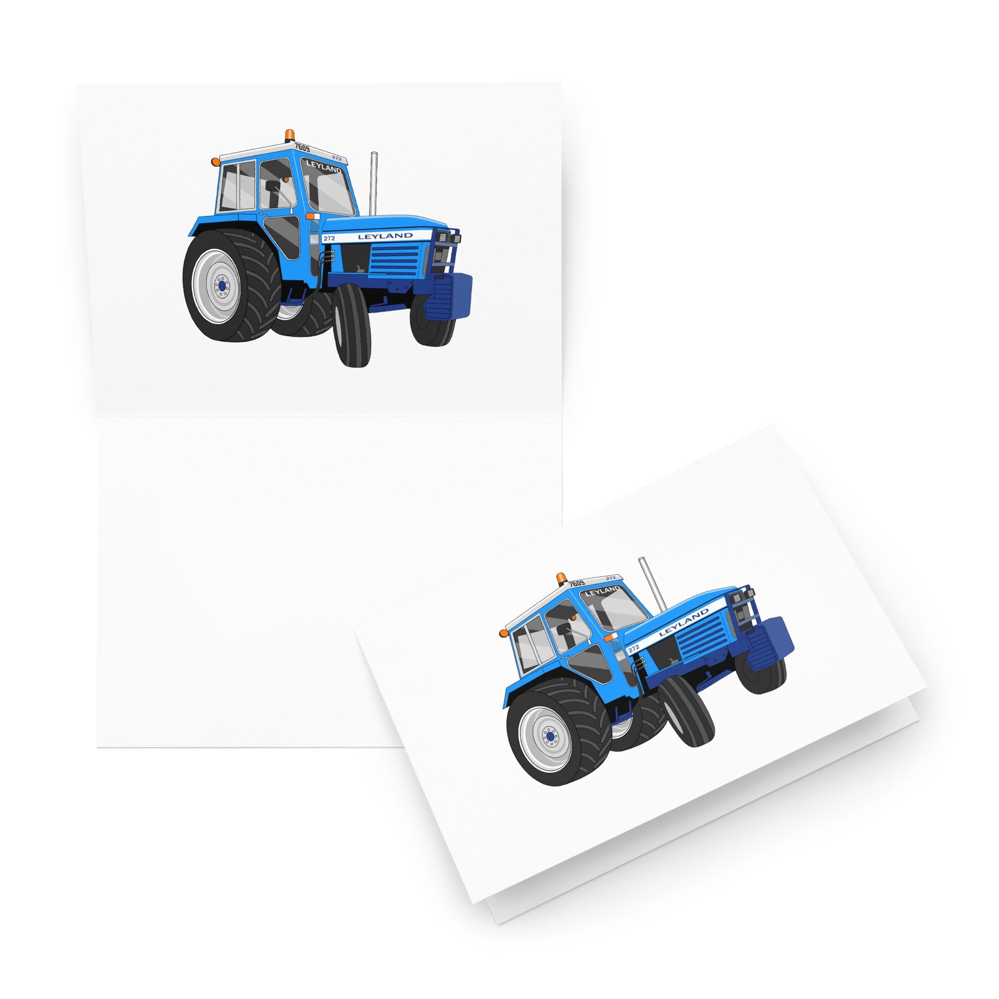 The Tractor Mugs Store 5.83″×8.27″ Leyland 272 | Greeting card Quality Farmers Merch