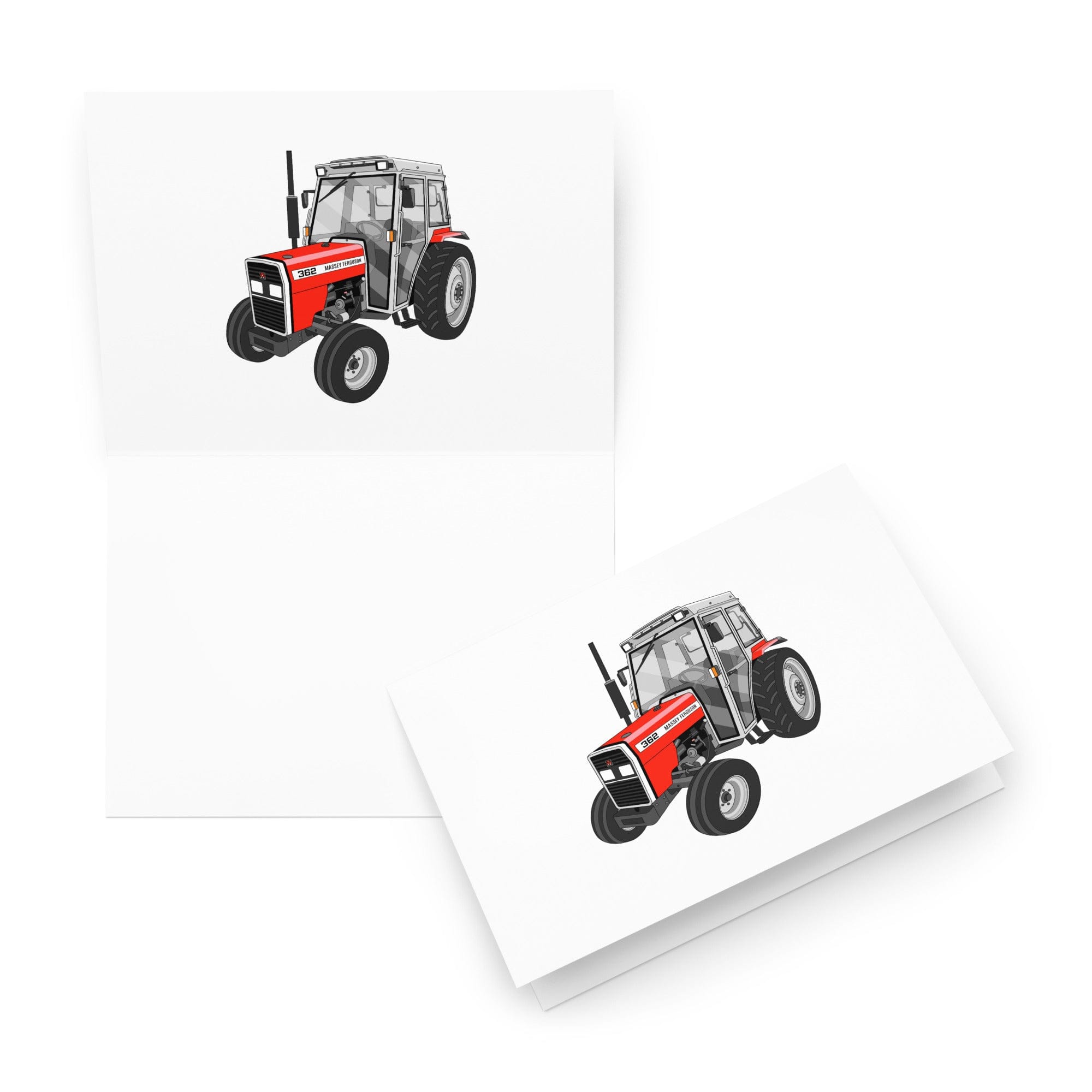 The Tractor Mugs Store 5.83″×8.27″ Massey Ferguson 362 | Greeting card Quality Farmers Merch