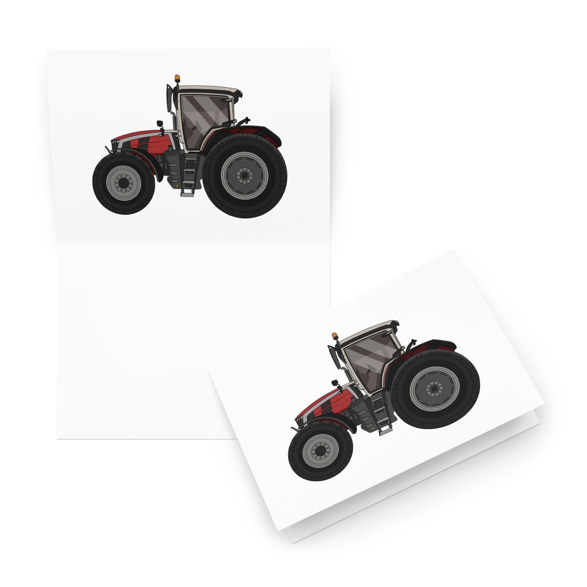The Tractor Mugs Store 5.83″×8.27″ Massey Ferguson 8S 265 (2020) | Greeting card Quality Farmers Merch