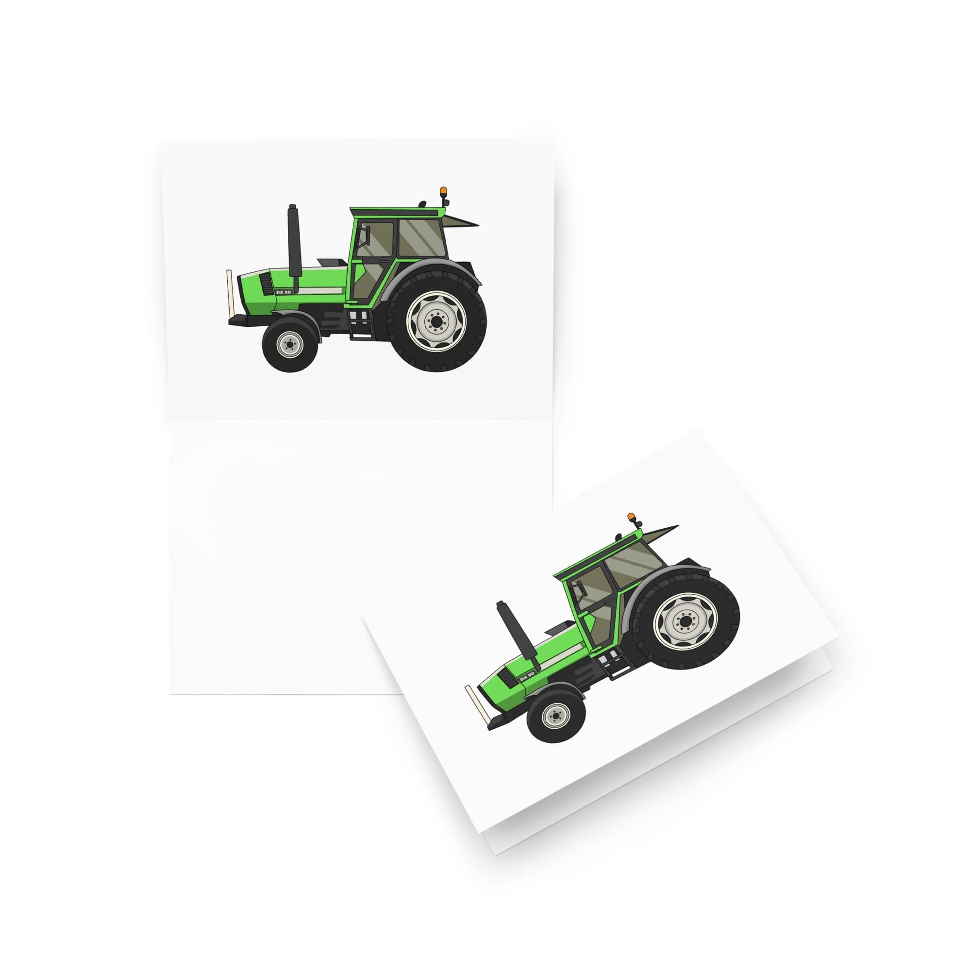 The Tractor Mugs Store 5″×7″ Deutz DX 90 | Greeting card Quality Farmers Merch