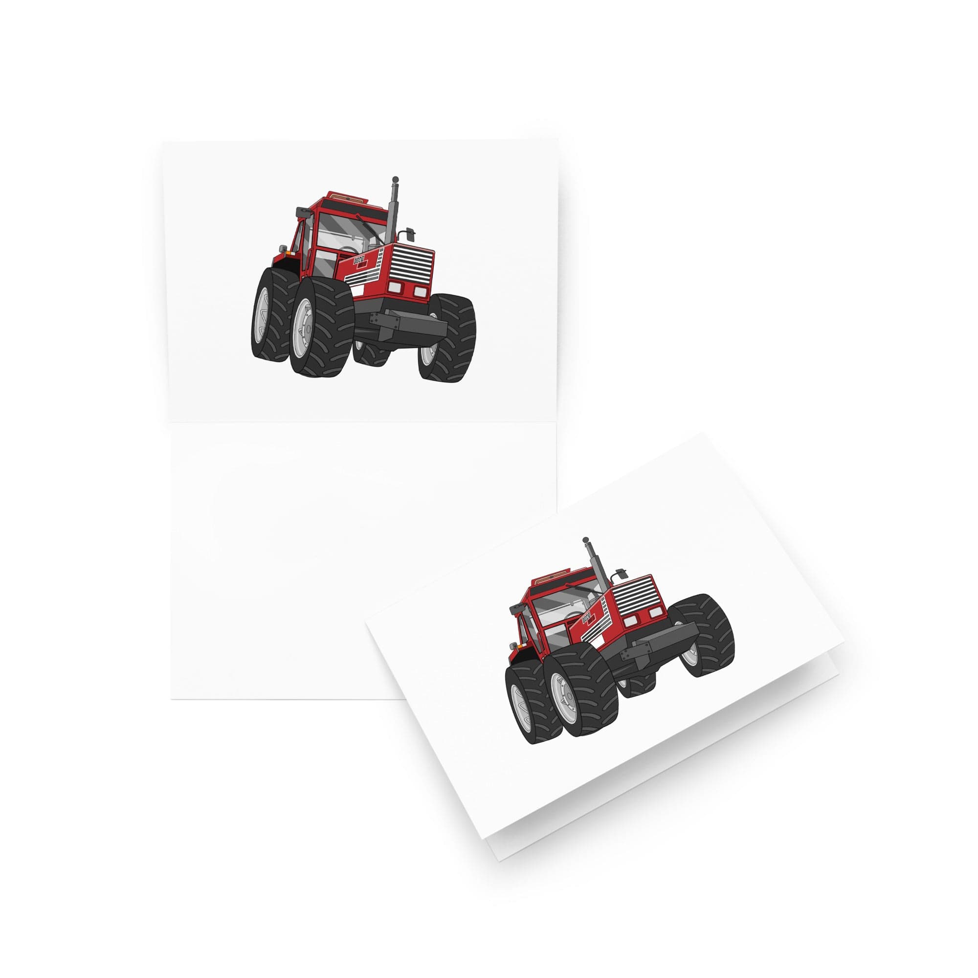 The Tractor Mugs Store 5″×7″ FIAT 1880 4WD | Greeting card Quality Farmers Merch