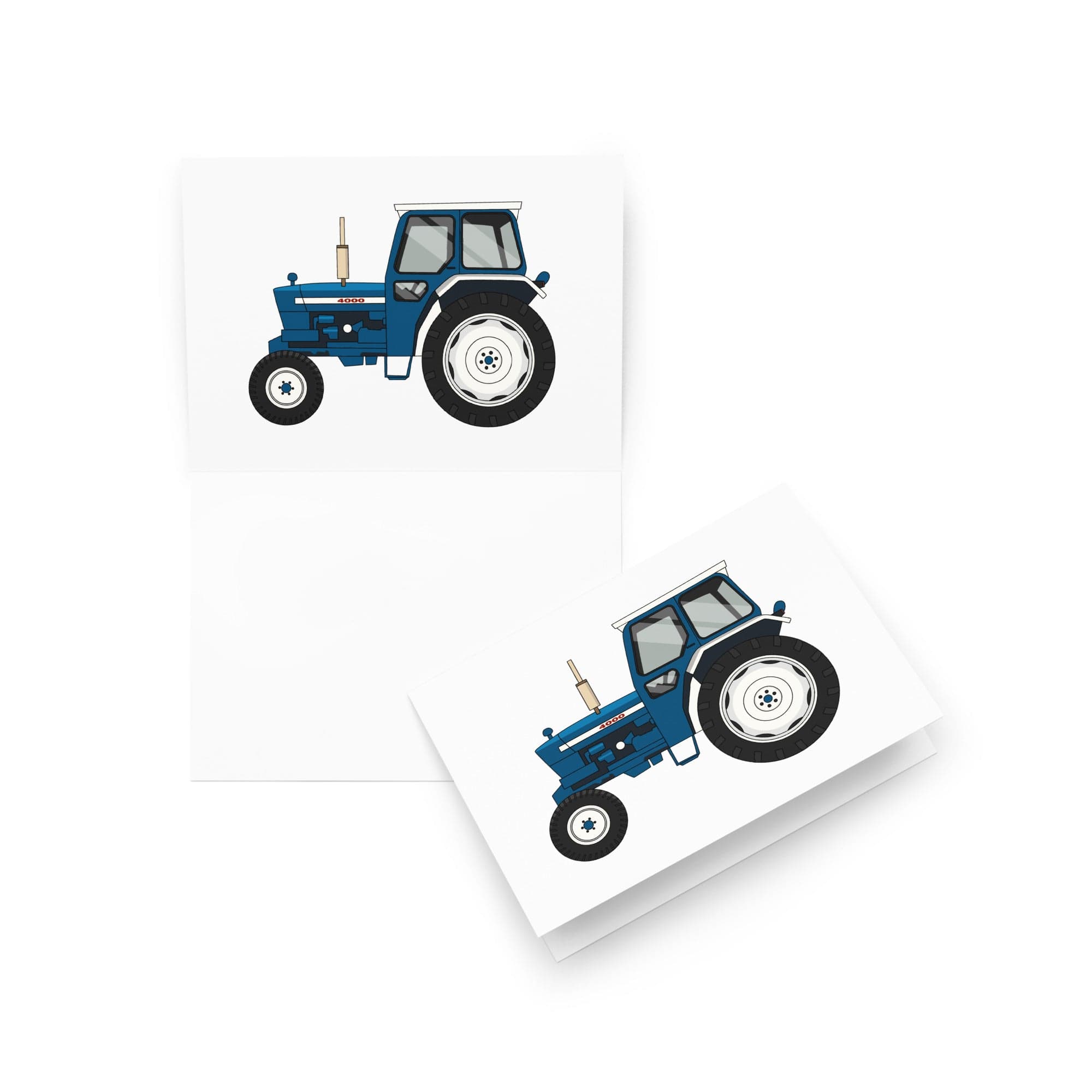 The Tractor Mugs Store 5″×7″ Ford 4000 | Greeting card Quality Farmers Merch