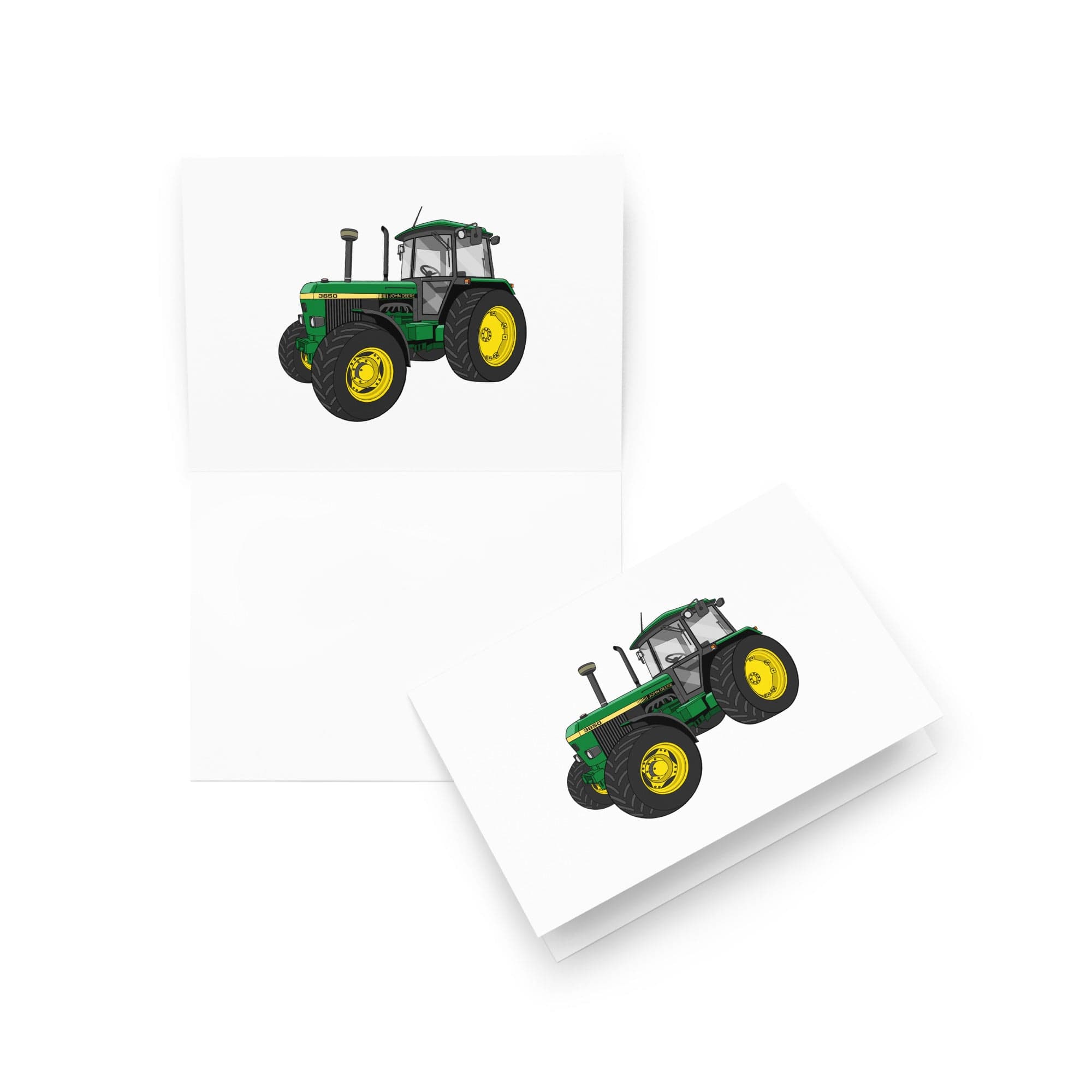 The Tractor Mugs Store 5″×7″ John Deere 3650 | Greeting card Quality Farmers Merch