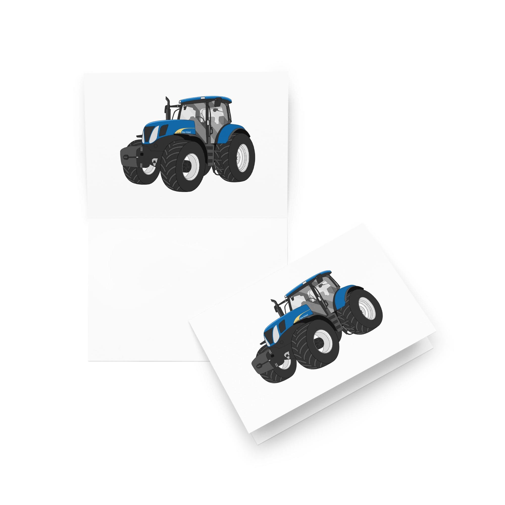 The Tractor Mugs Store 5″×7″ New Holland The 7040-1 | Greeting card Quality Farmers Merch