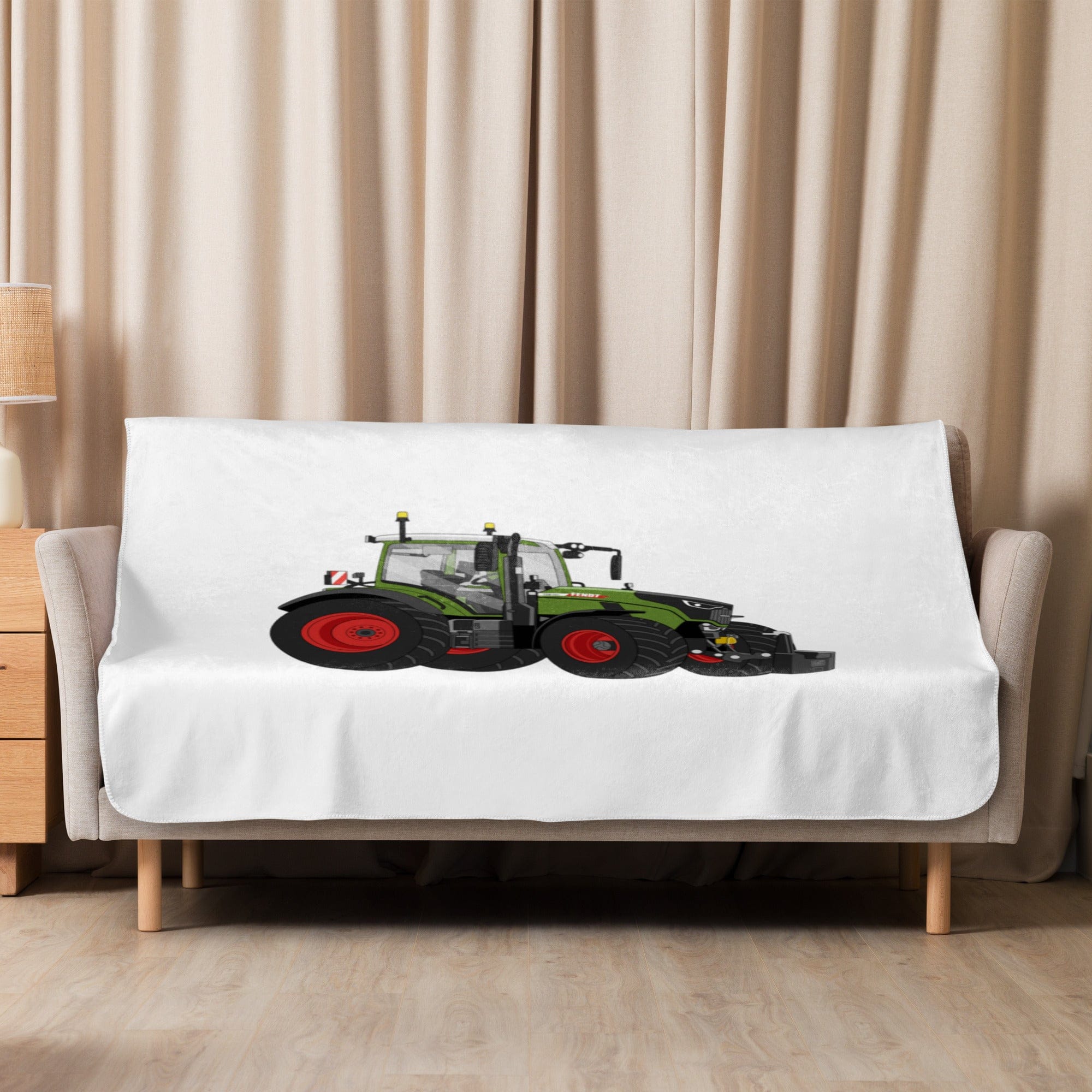 The Tractor Mugs Store 50″×60″ Fendt 728 Vario | Sherpa blanket Quality Farmers Merch