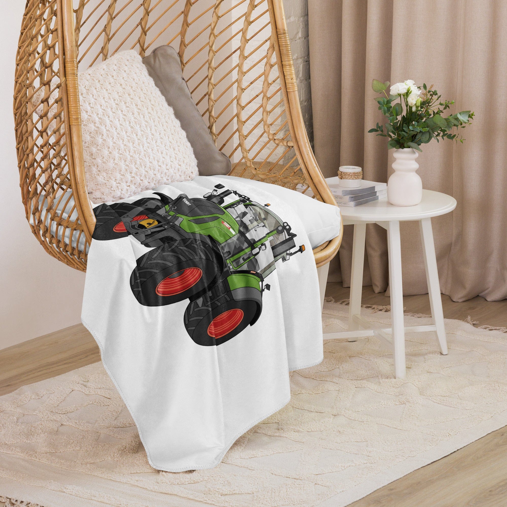 The Tractor Mugs Store 50″×60″ Fendt Vario 313 | Sherpa blanket Quality Farmers Merch