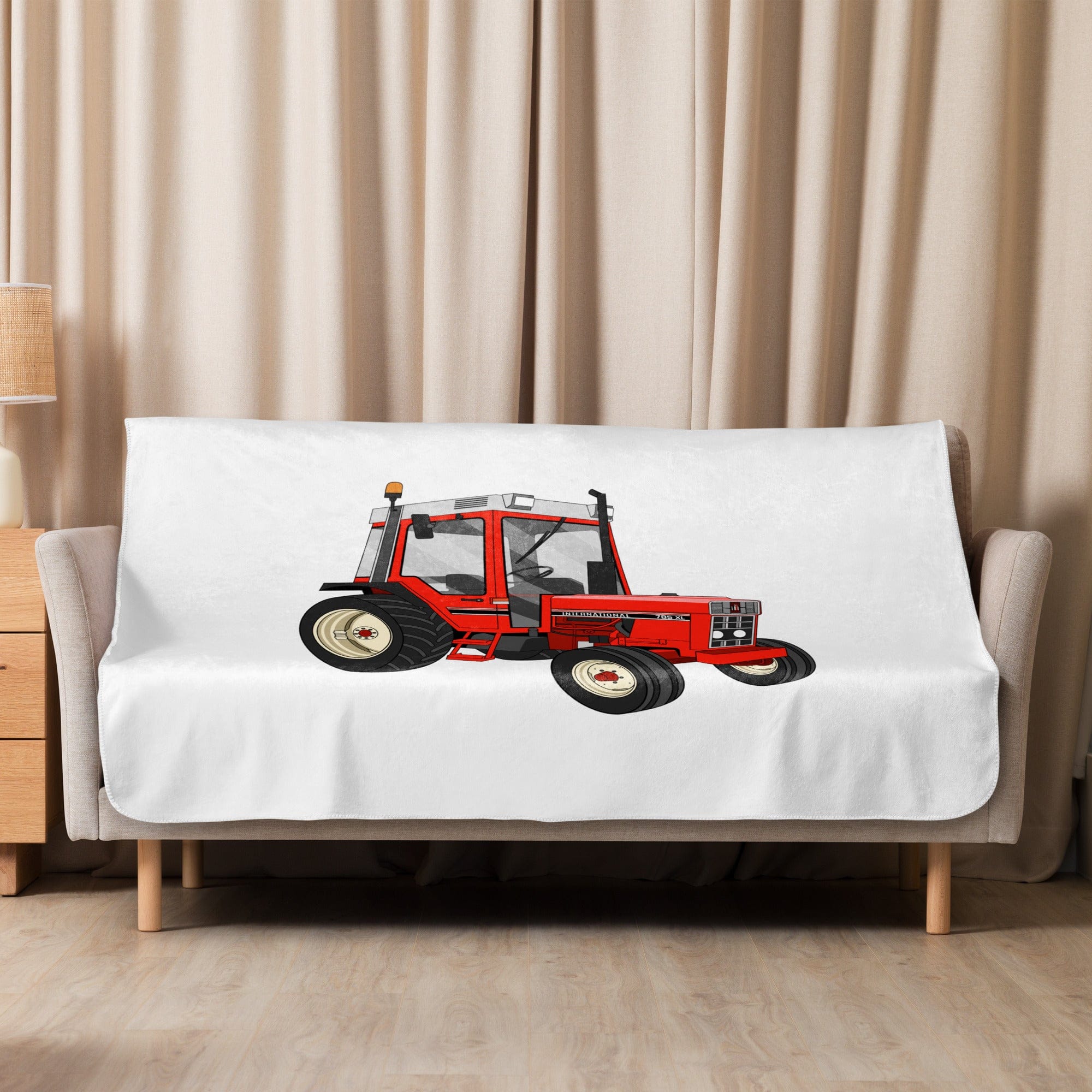 The Tractor Mugs Store 50″×60″ International 785 | Sherpa blanket Quality Farmers Merch